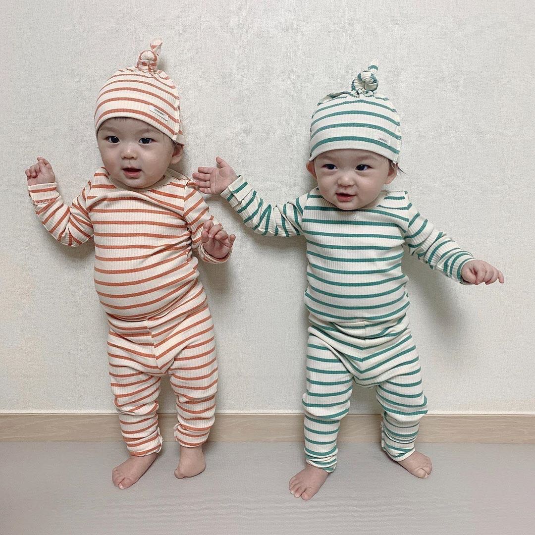 Korean Striped Pajamas 