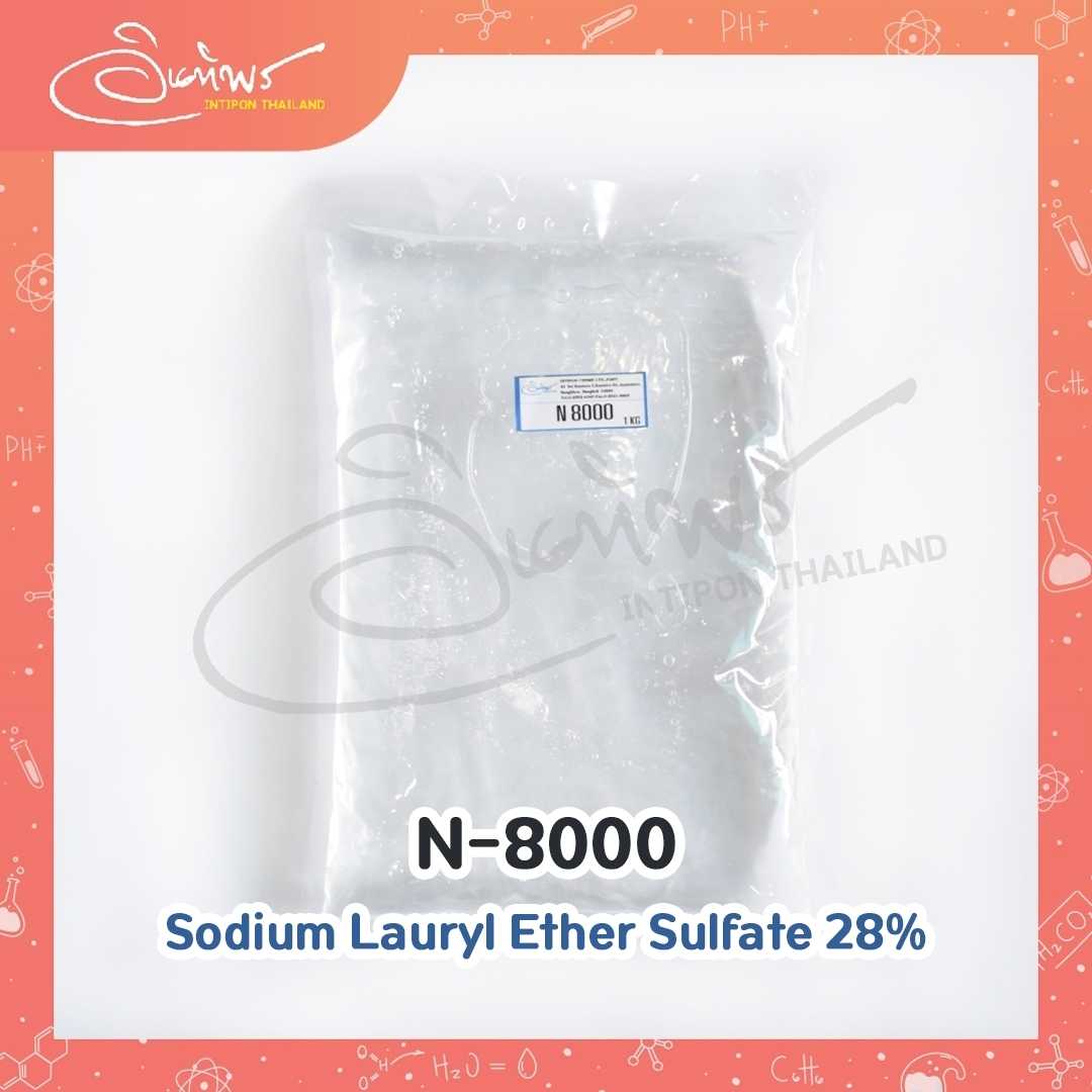 N-8000 (Sodium Lauryl Ether Sulphate 28%) 1 Kg.