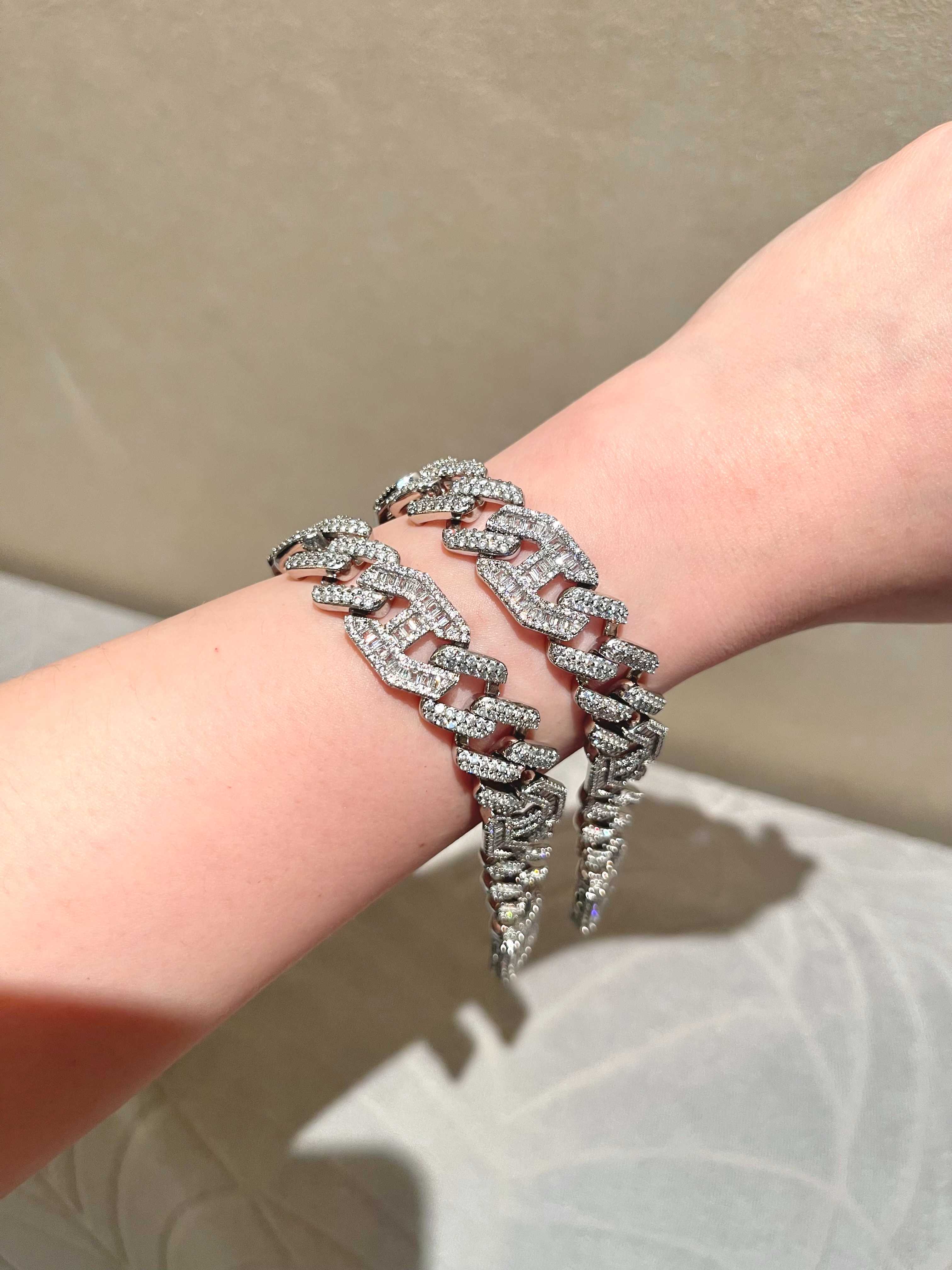 พร้อมส่ง chain diamond hip hop S925