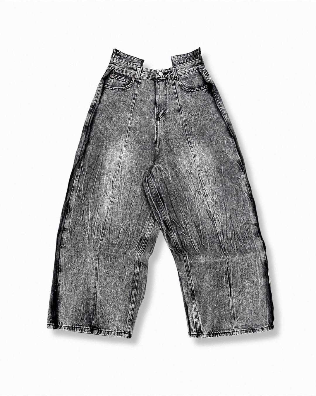 DOPIGEZ- LINE STITCH DENIM PANTS