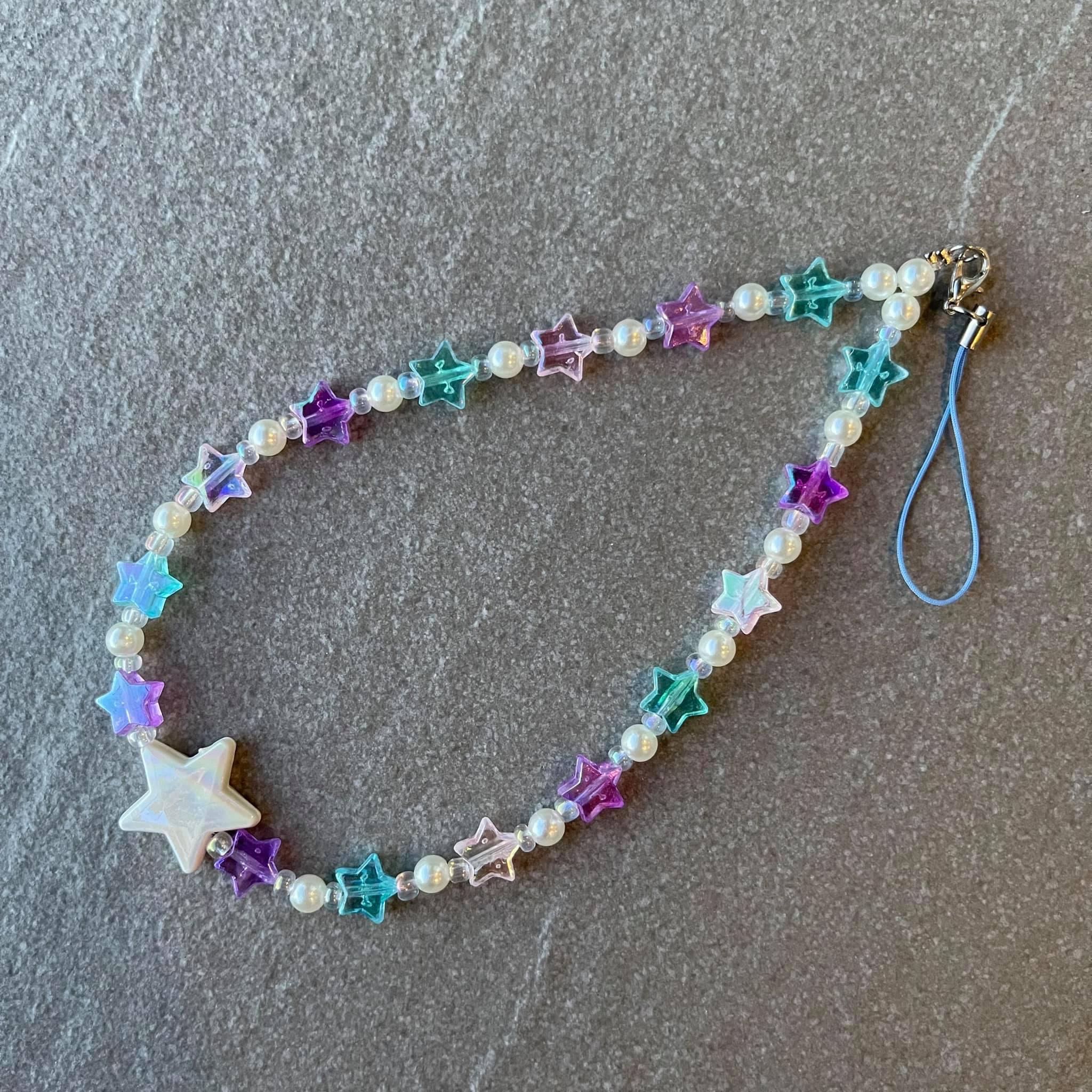 ☻︎ พร้อมส่ง ☻︎ (Ready to ship!) Aqua Marine 🧜🏻‍♀️ Phone Strap