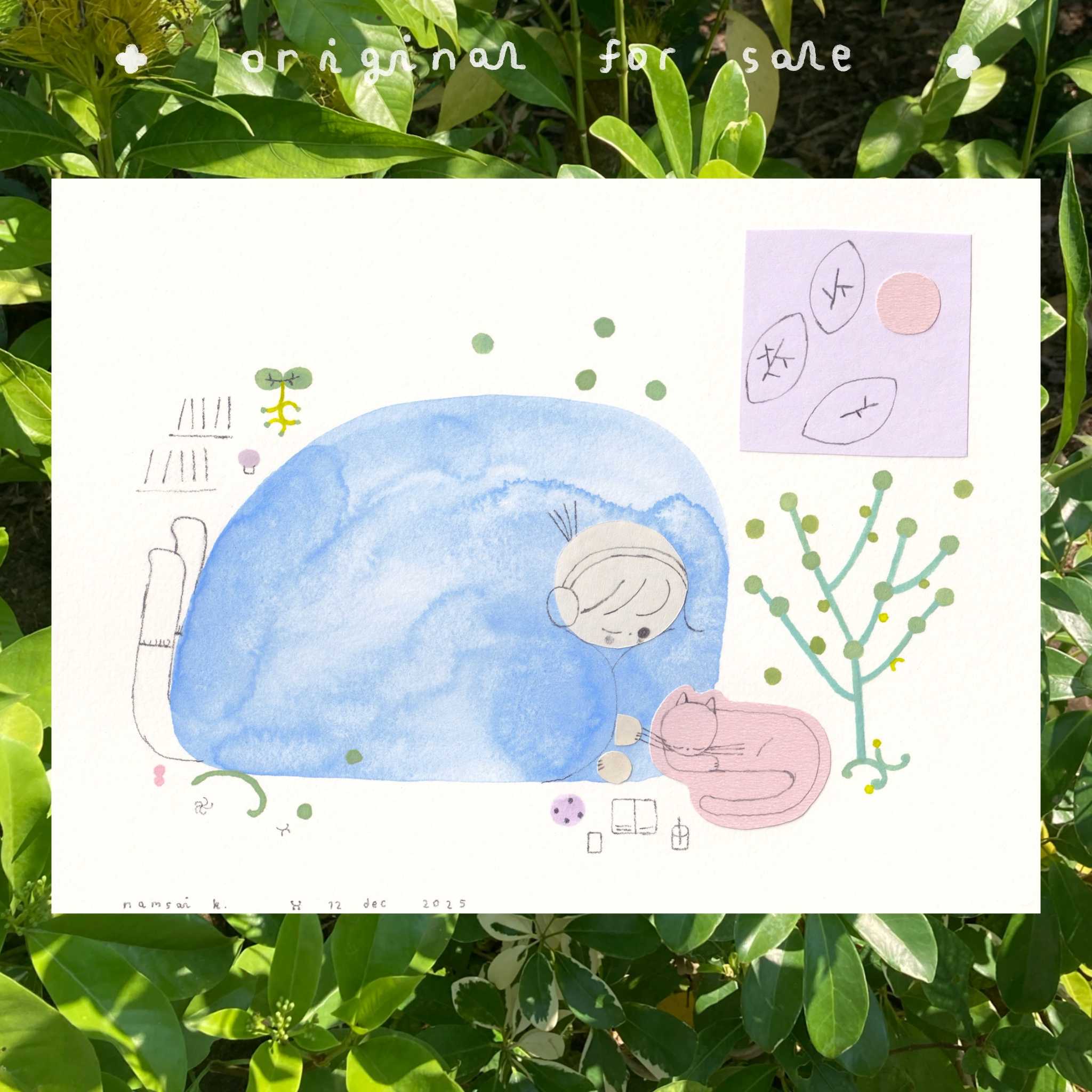 ORIGINAL - winter self-portrait