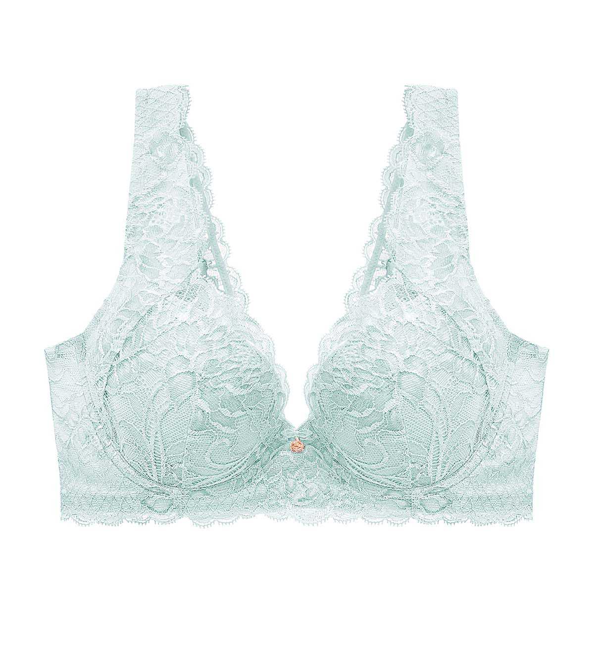 Triumph 10212460 Florale Wild Peony WP 6535 เสื้อในมีโครงเก็บกระชับ สีฟ้า