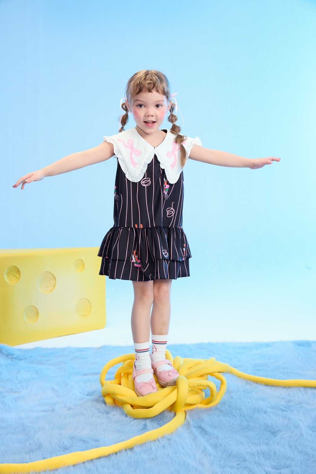(Look20) Spaghetti Girl Dress