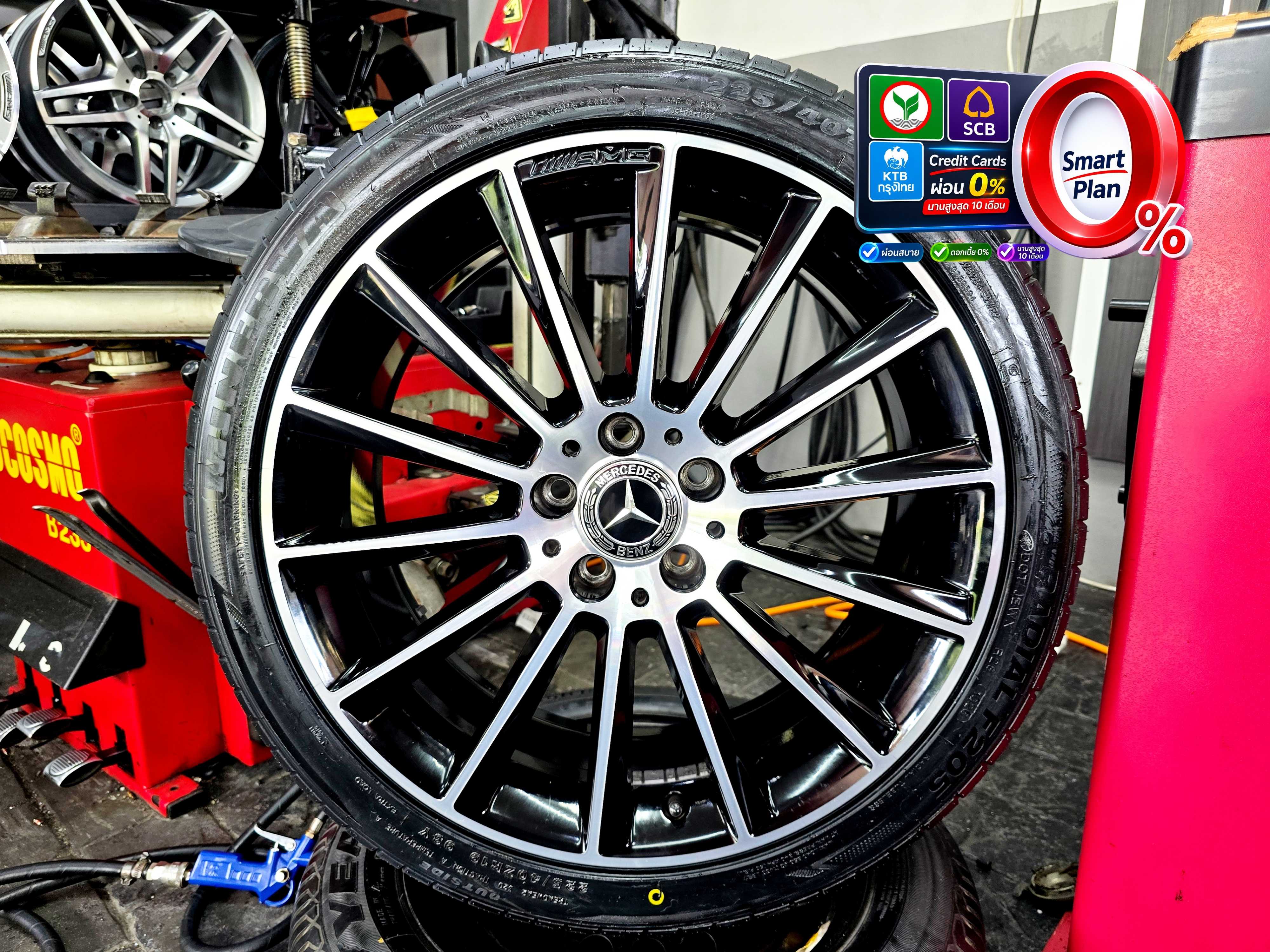 ปี 26 ล้อ Mercedes Benz แท้ C Class w205 ขอบ 19 5 รู 112หน้ากว้าง.    2561469  91988569  91989569