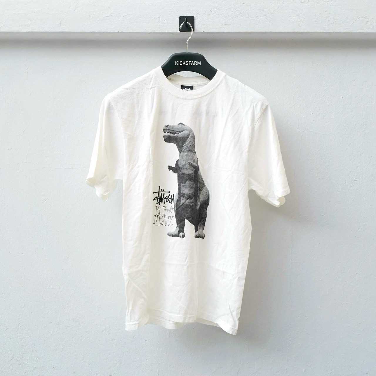 STÜSSY BIG&MEATY TEE (PIG DYED) - NATURAL