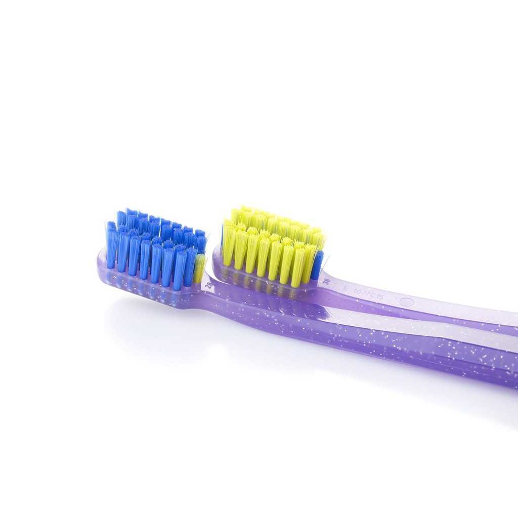 แปรงสีฟันสำหรับคนจัดฟัน CURAPROX ORTHO ด้ามสีม่วง