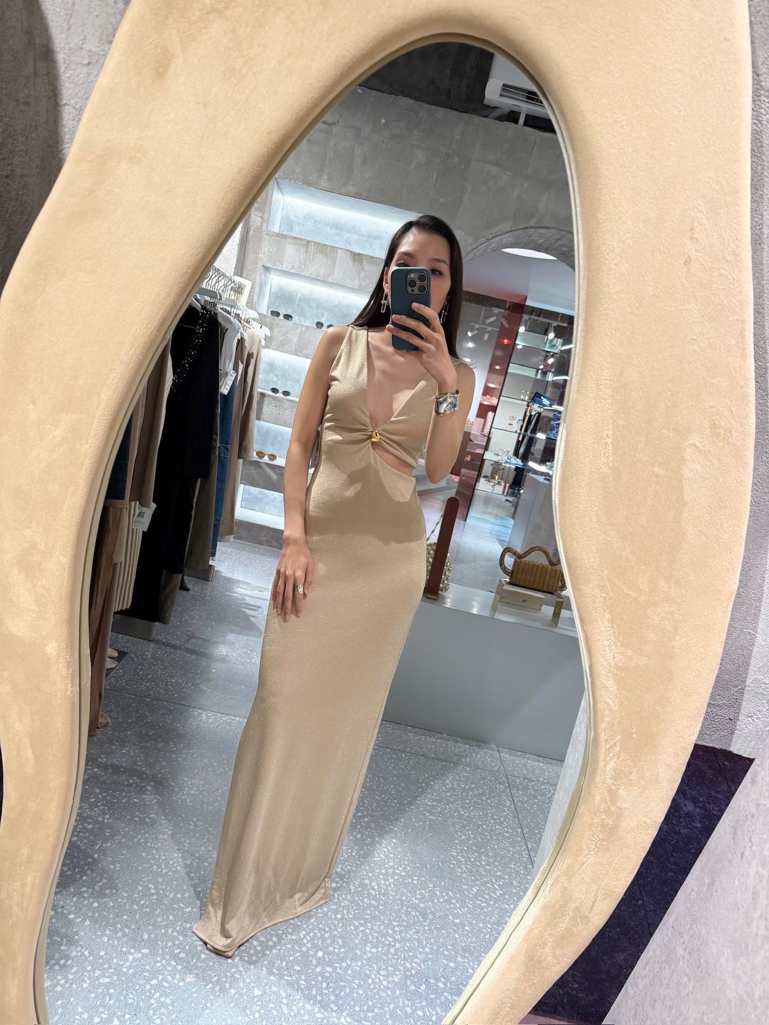 BAOBAB Brigitte Maxi Dress - Almendras