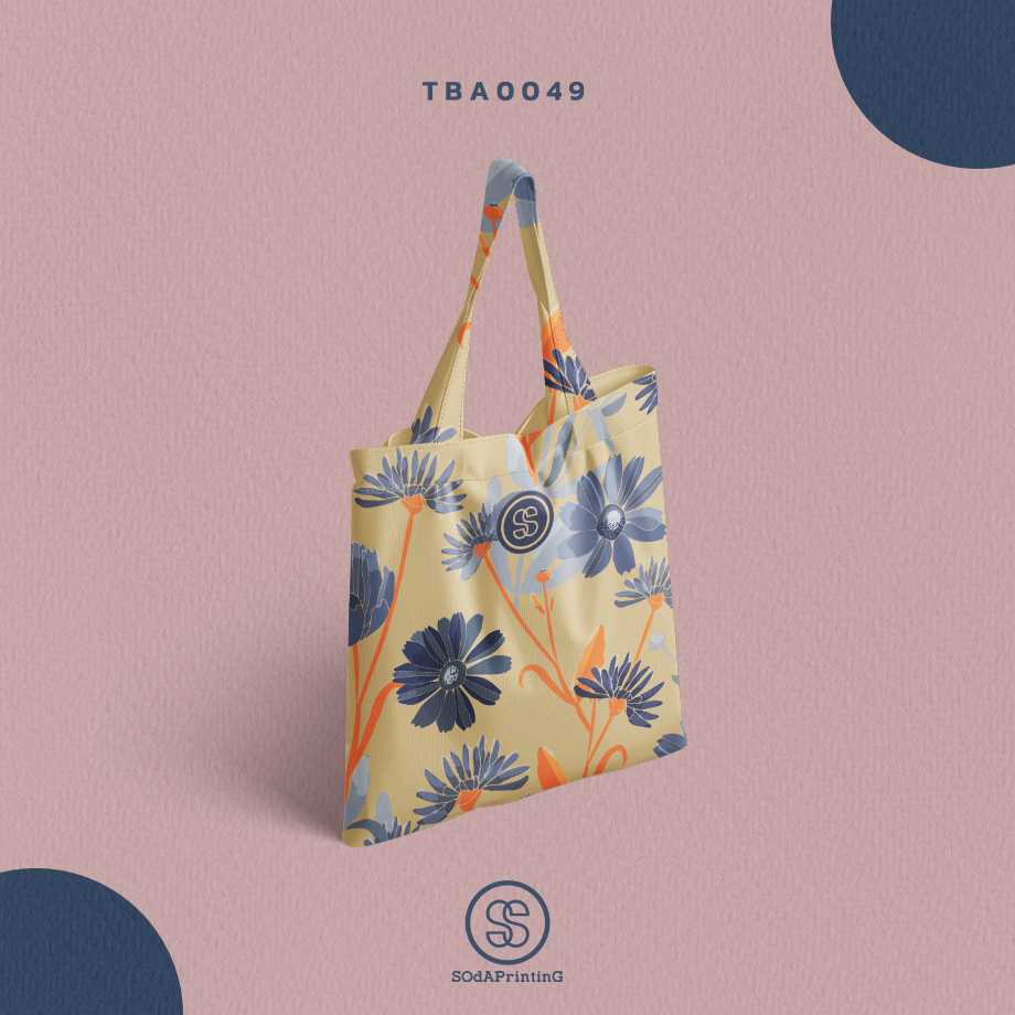 กระเป๋า Blue Daisies  TBA0049 #SOdAbag