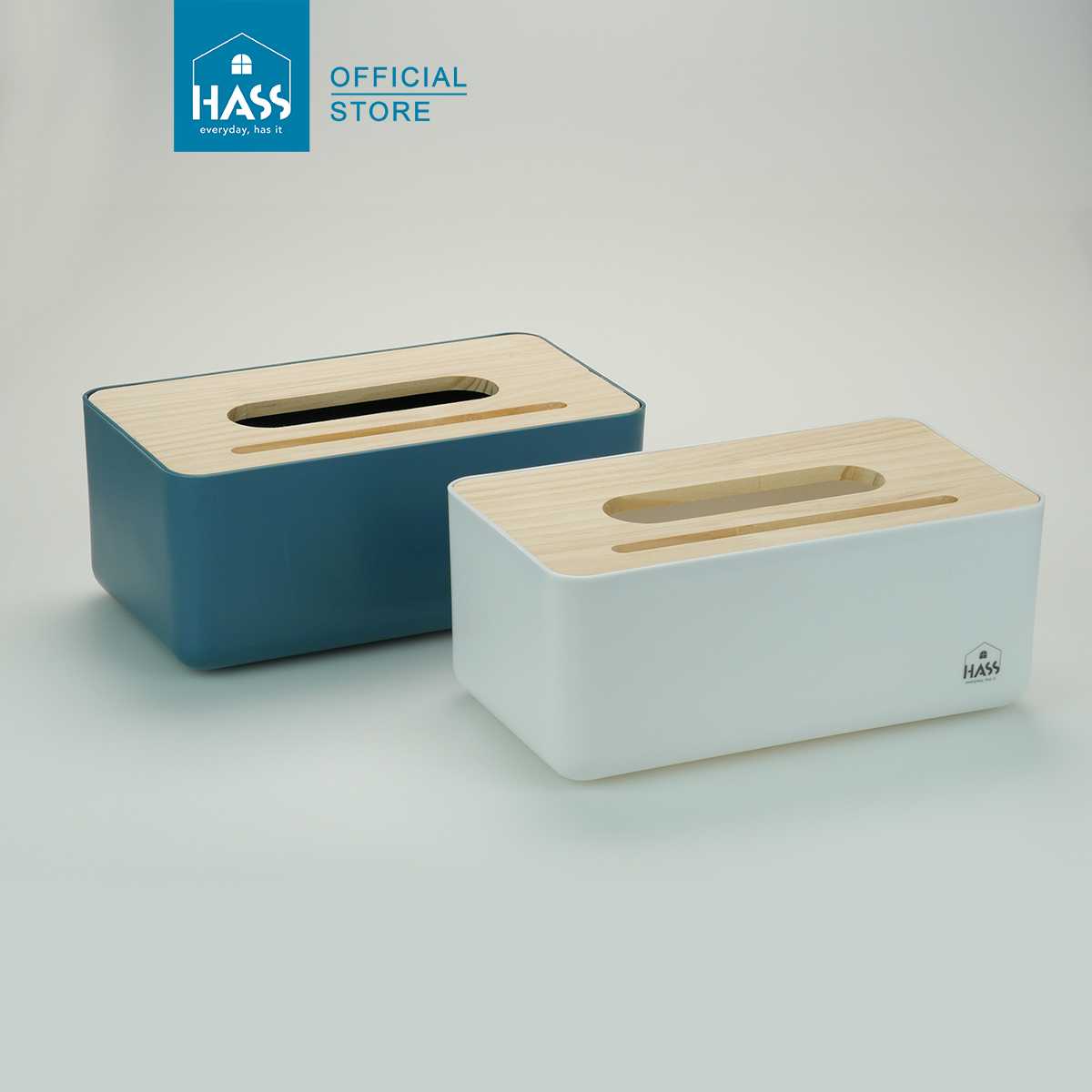 กล่องทิชชู่ Minimal Pine Wood Tissue Box