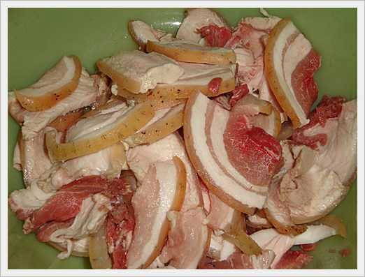 หมูป่าแท้หั่นชิ้น 1000กรัม