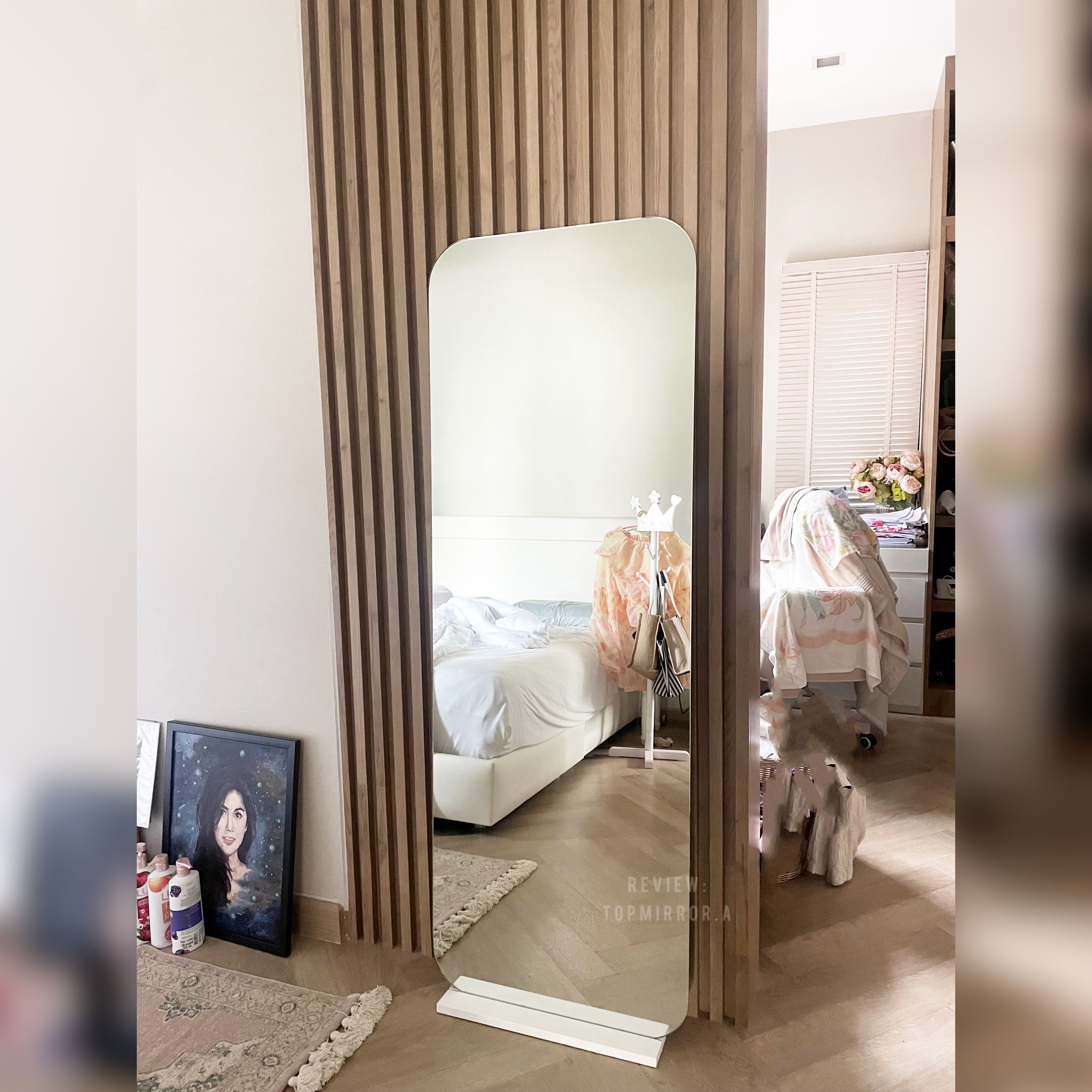 Over door ทรงมน4มุม 50x160 ซม. (แถมฐานไม้)