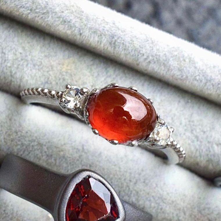 แหวนพลอย #minimring รหัส R295