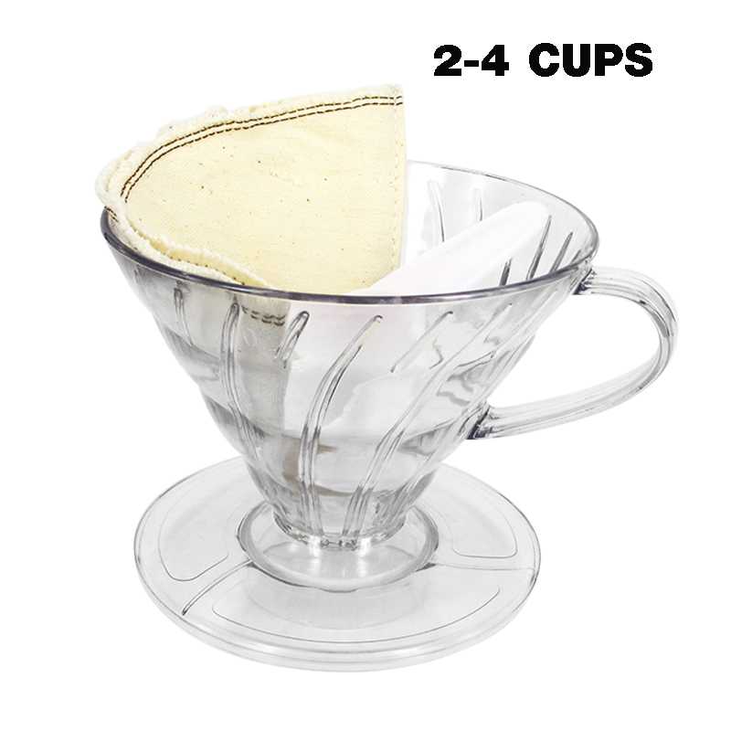Dripper พลาสติก 4 Cups