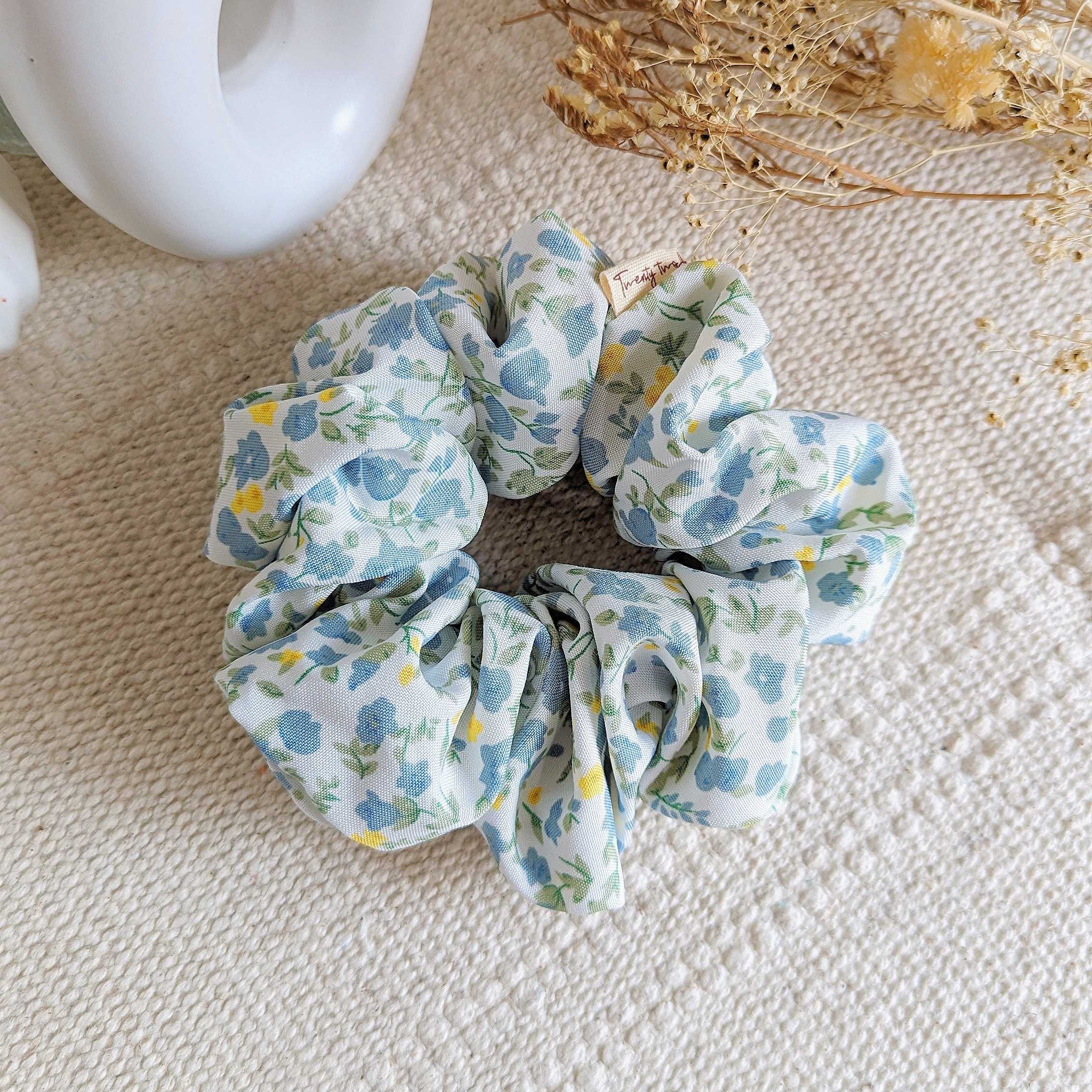 Flower Scrunchie ยางมัดผม (No.11)