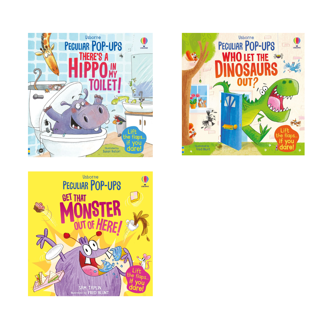 Usborne Peculiar Pop-Up Series