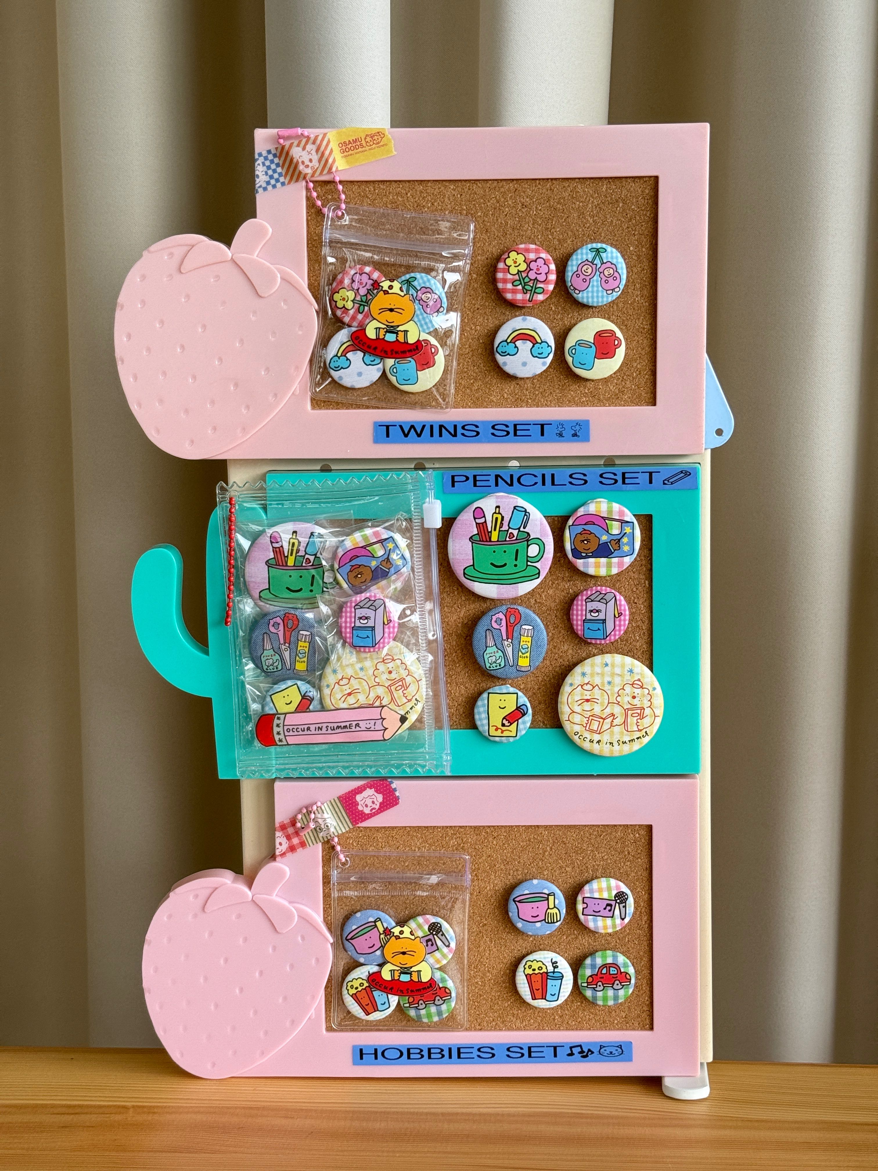 pin badge sets 