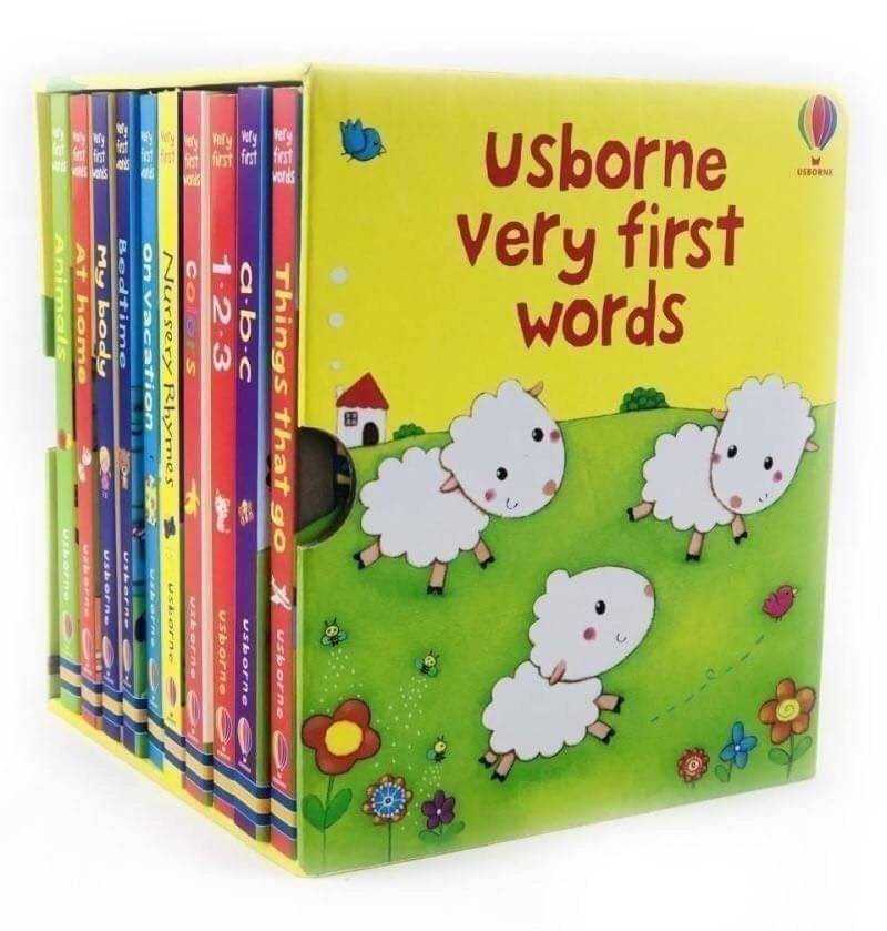 Usborne​ very first​ words box set