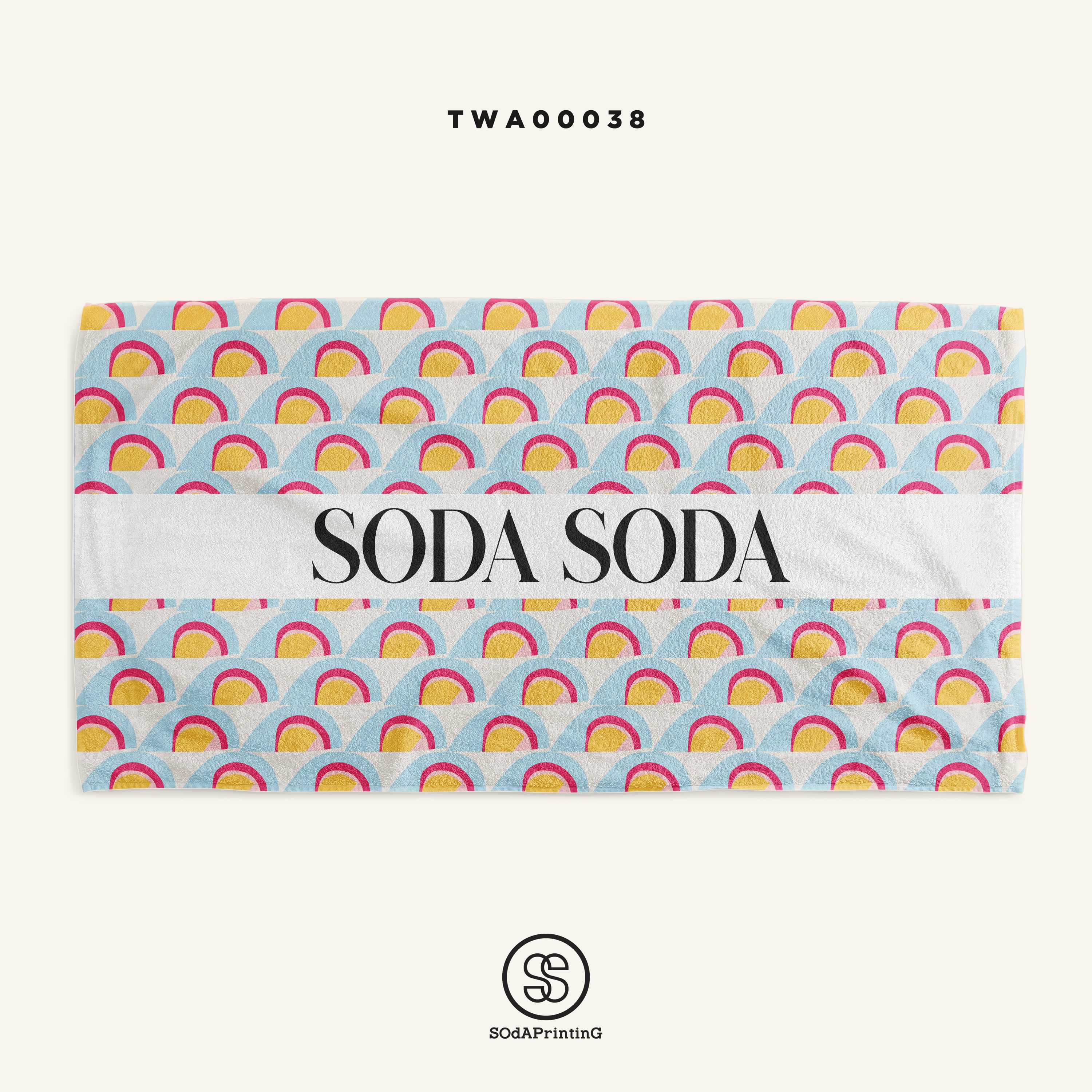 ผ้าเช็ดตัว BEAU รหัส  TWA00038 #SOdAtowel #SOdAhome #BEAU