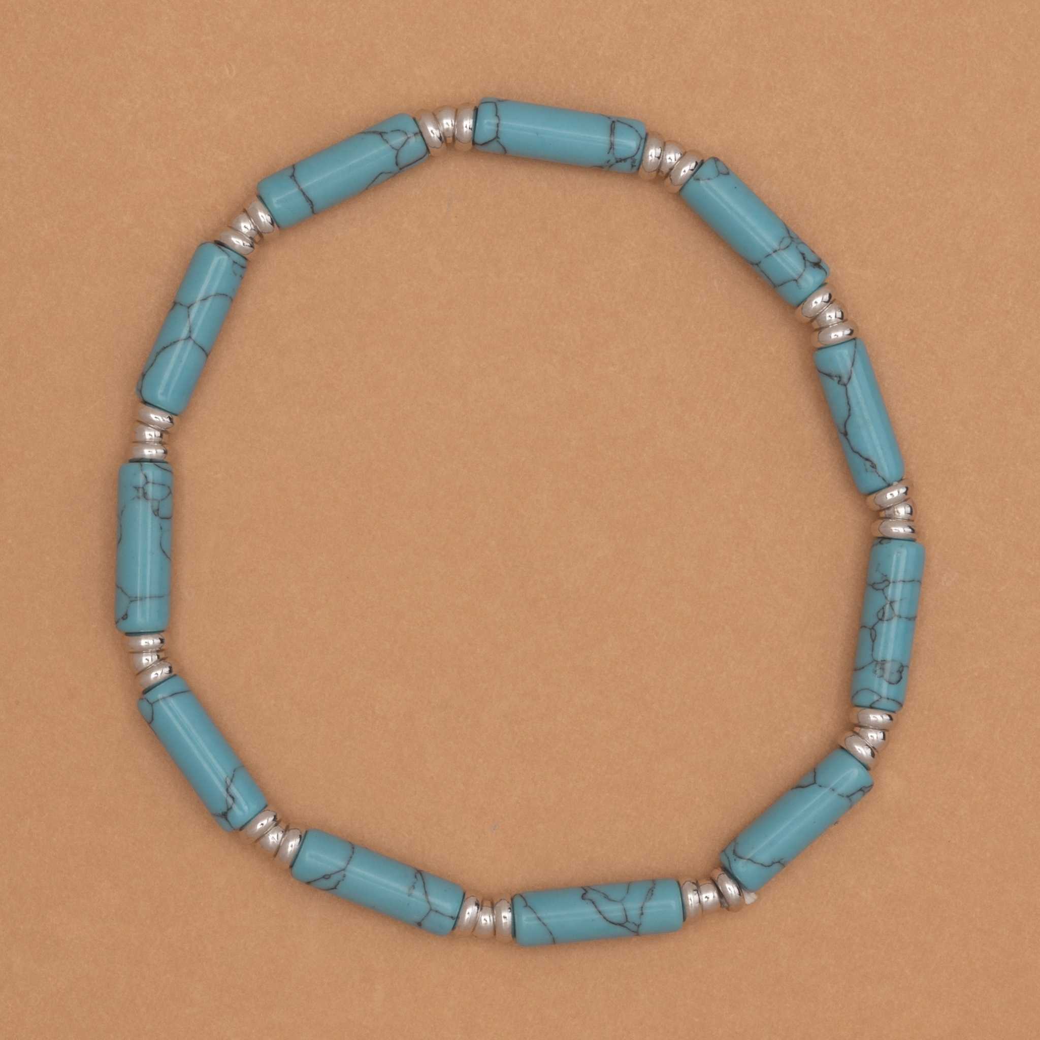 TURQUOISE STRETCHY BRACELET