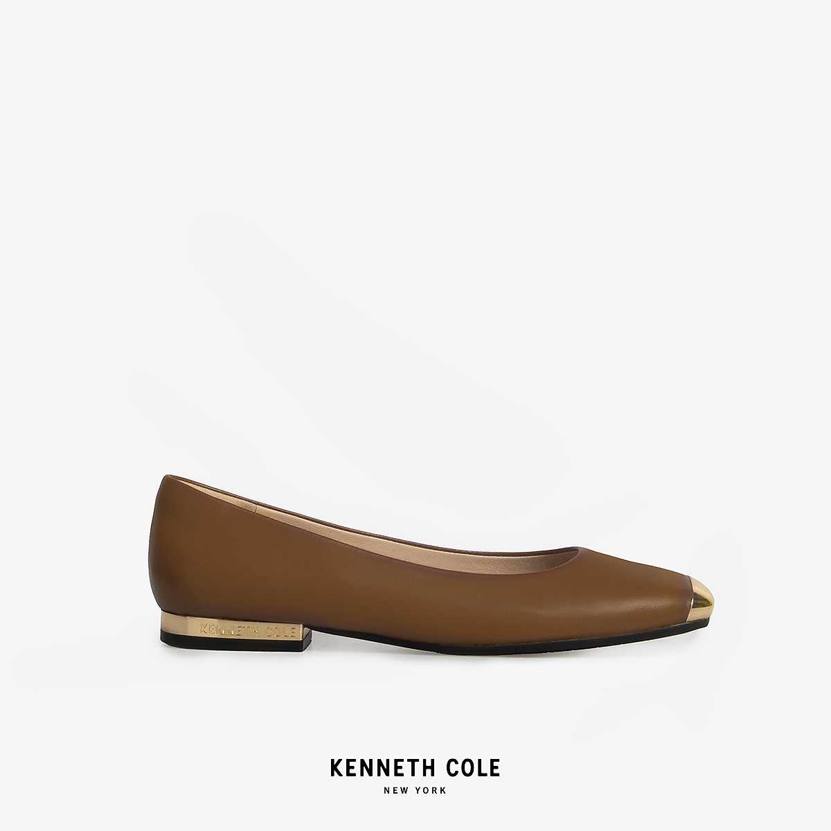 KENNETH COLE x ANNE  รองเท้ารุ่น ASTAIRE FLATS MOCHA สีน้ำตาล ( FLT - KF14077LE-904 )