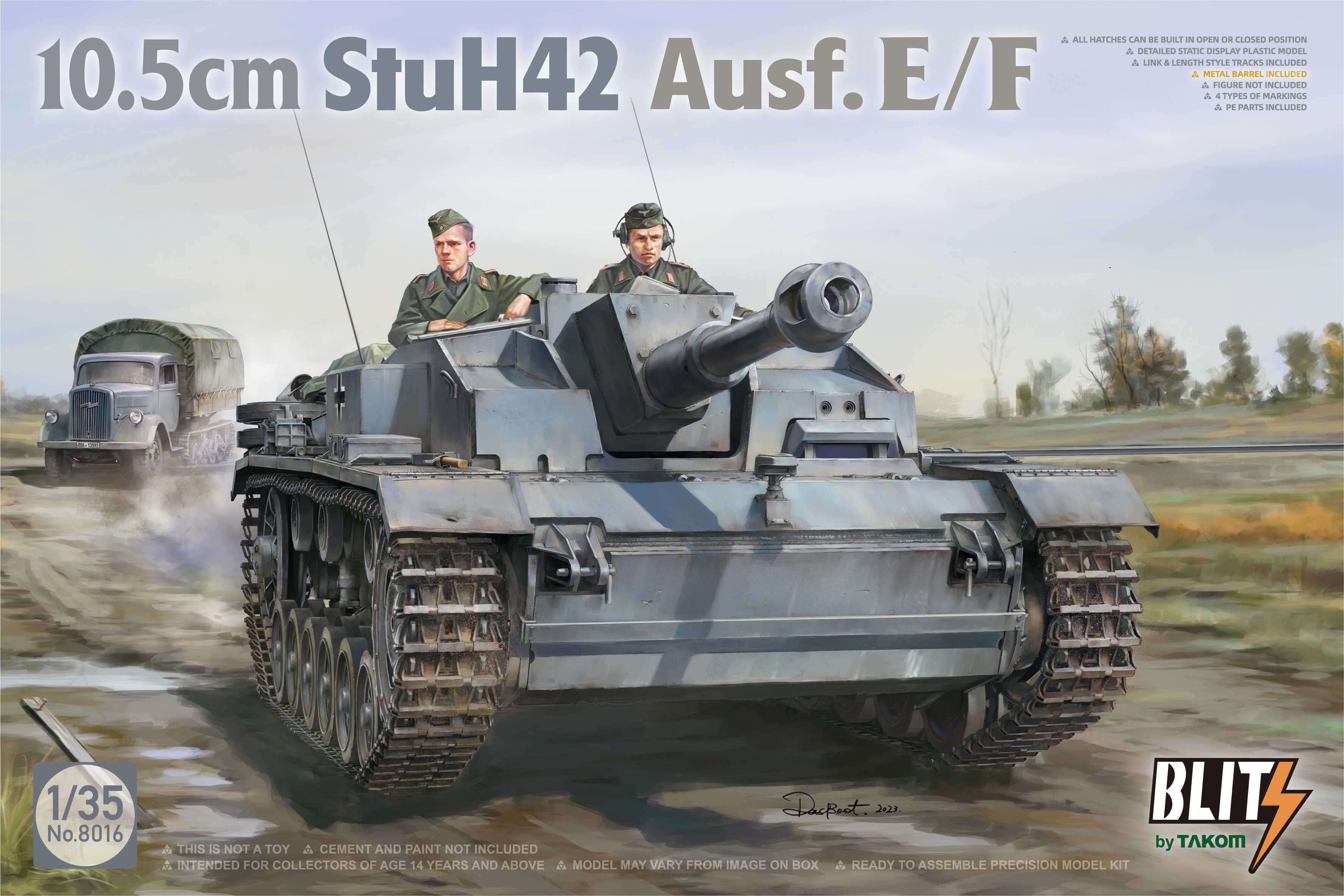 1/35 10.5cm StuH42 Ausf.E/F
