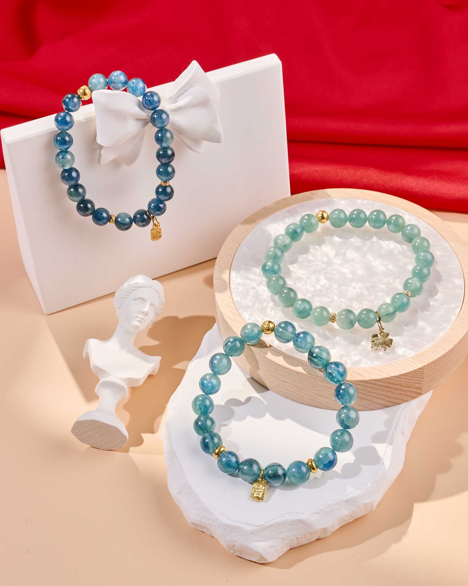 กำไลหินปลดหนี้ เจรจาสื่อสารค้าขาย พูดเป็นเงินเป็นทอง 💙💚 Green Kyanite