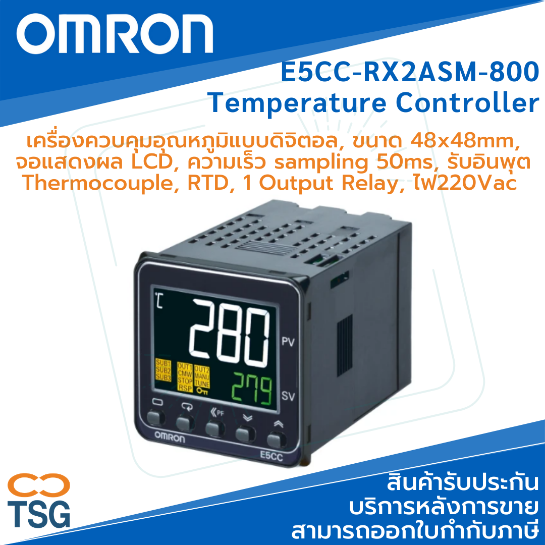 Omron E5CC-RX2ASM-800