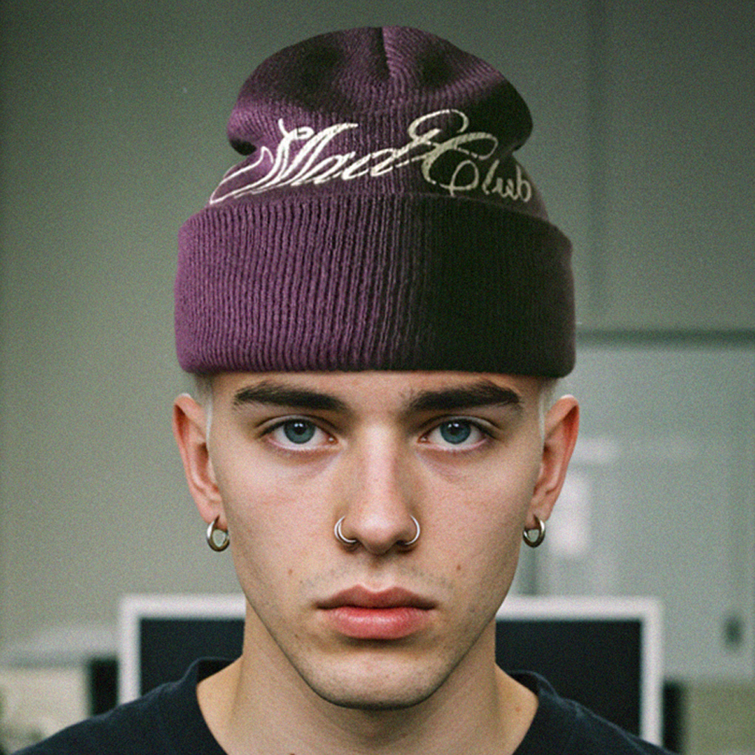 หมวก Mad Club Beanies (purple)