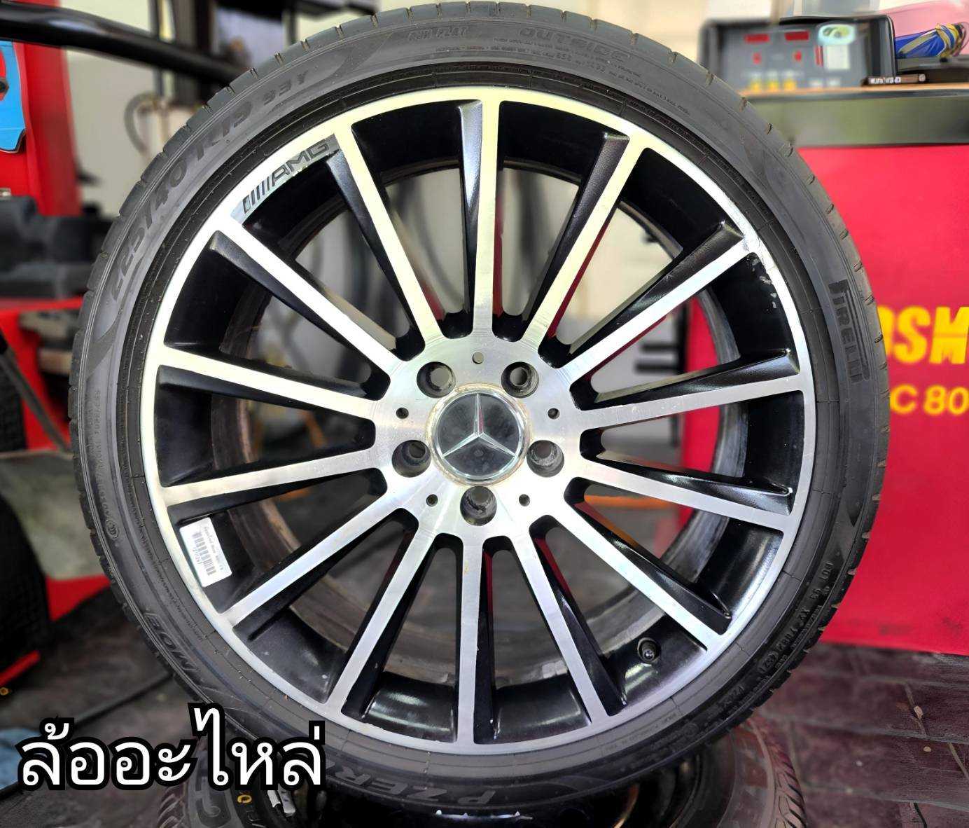 ล้ออะไหล่ Mercedes Benz C Class w205 หน้า 7.5 ET 44 ขอบ 19  12111267