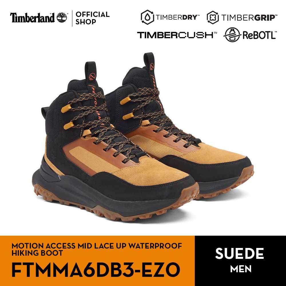 Timberland Men's MOTION ACCESS MID LACE UP WATERPROOF HIKING BOOT รองเท้าเดินป่า (FTMMA6DB3-EZ0)