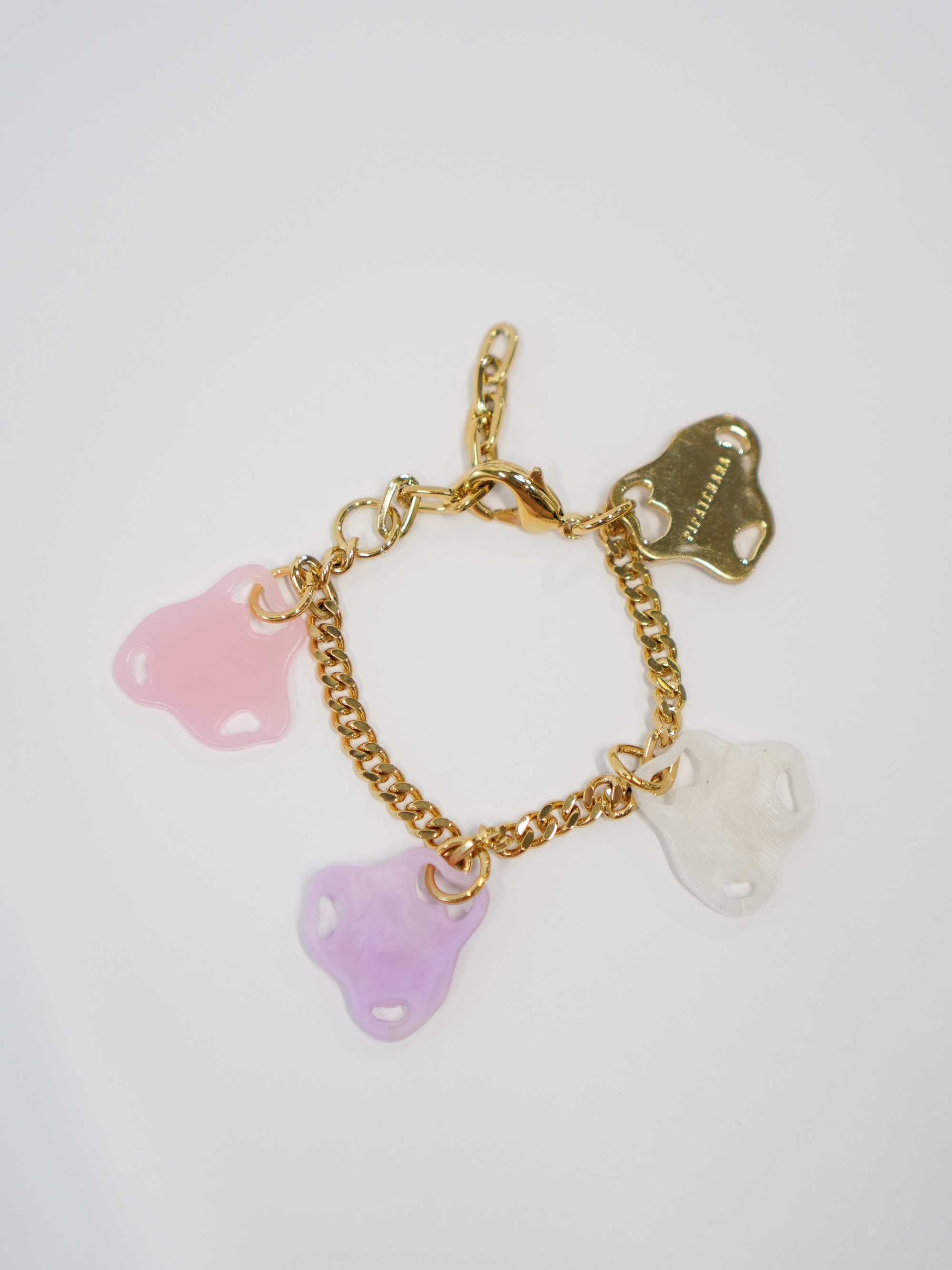 Infinitude Single chain bracelet - Yoghurt (Free size)
