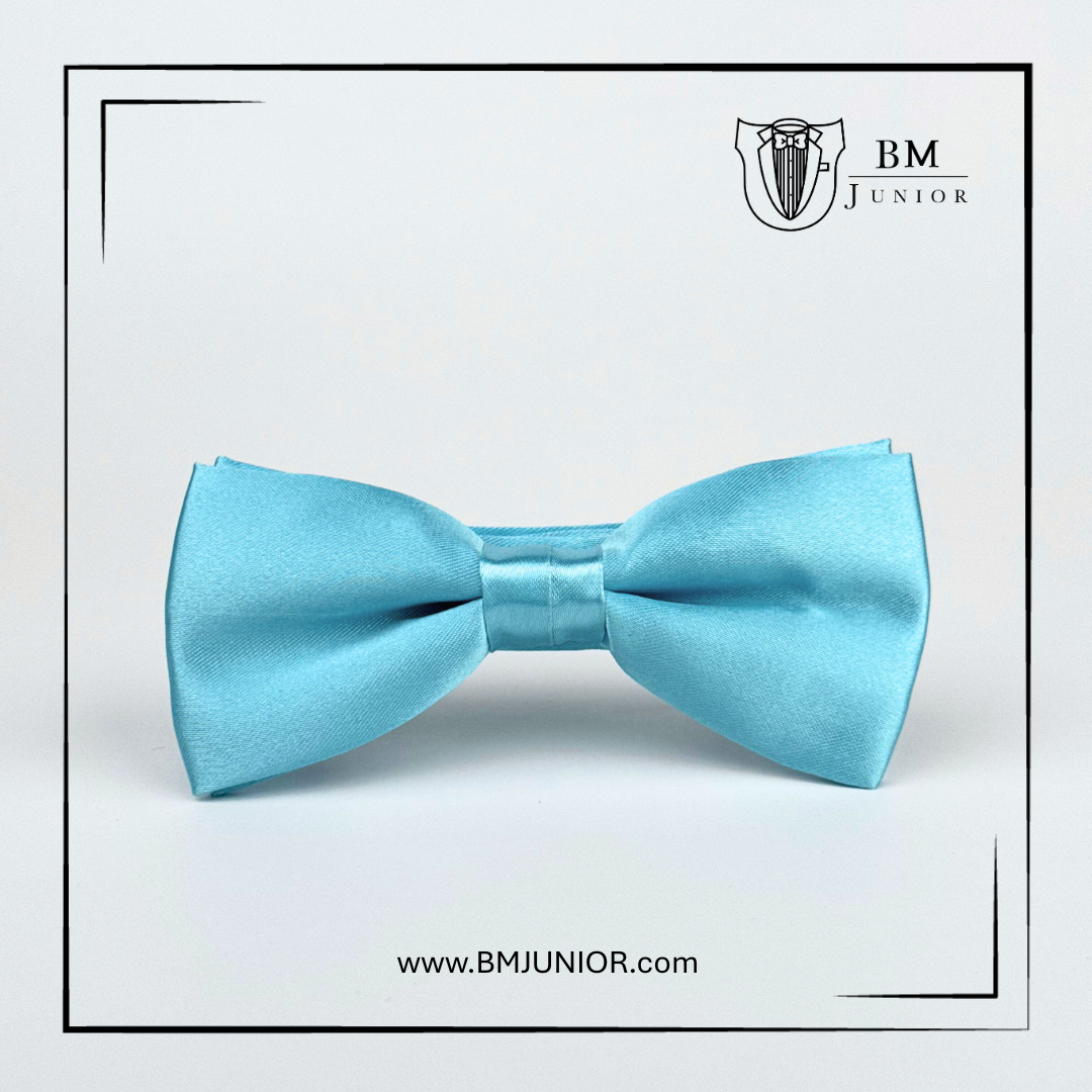 หูกระต่ายสำเร็จรูป สีฟ้าสด | Blue Bowtie