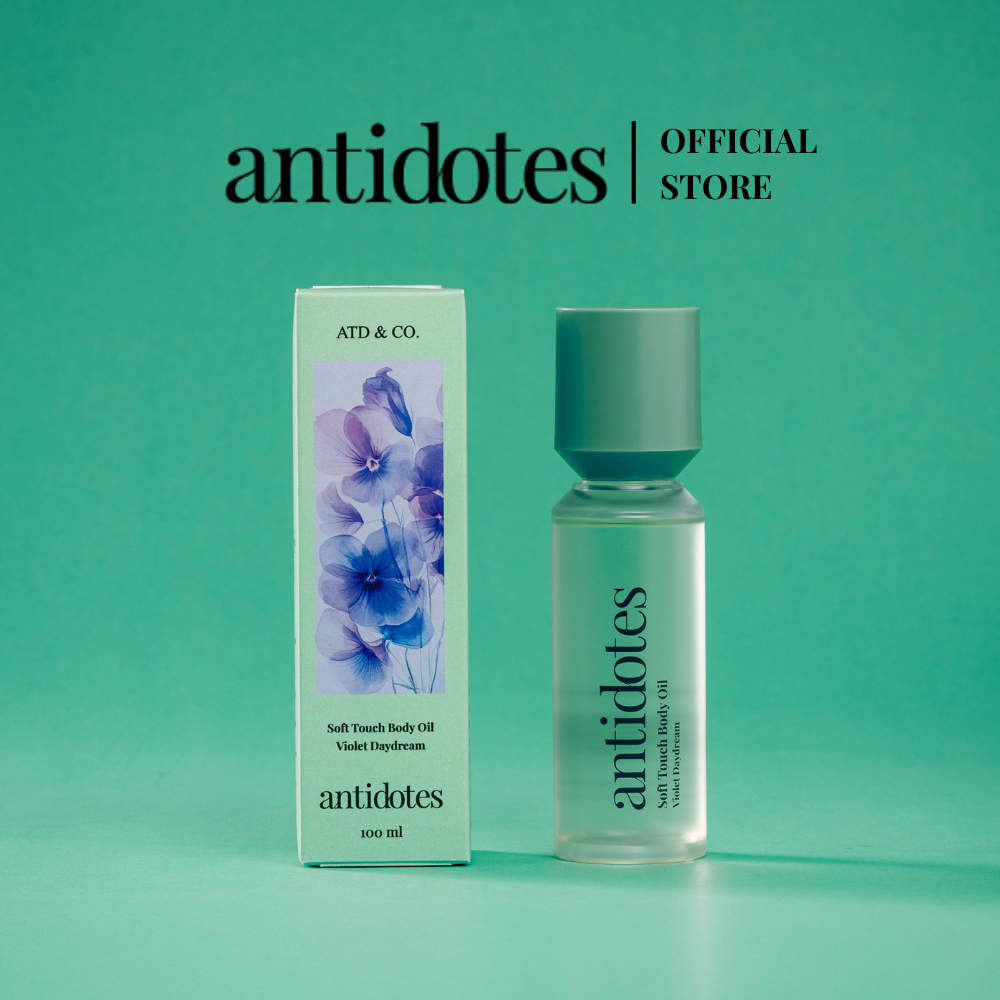Antidotes Soft Touch Body Oil 100ml | บอดี้ออย น้ำมันบำรุงผิว | กลิ่น Violet DayDream