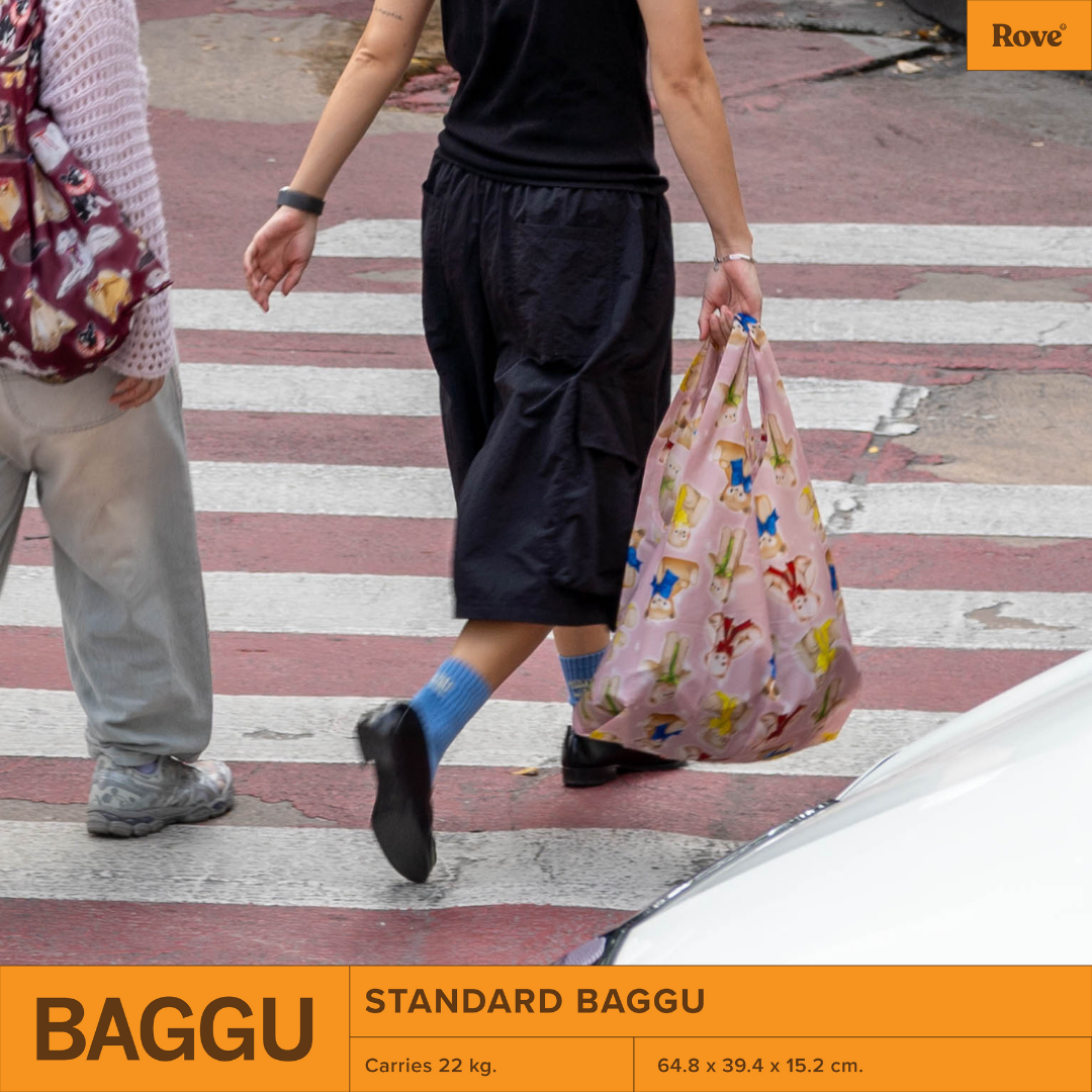 BAGGU Standard Reusable Bag - Teddy Bears