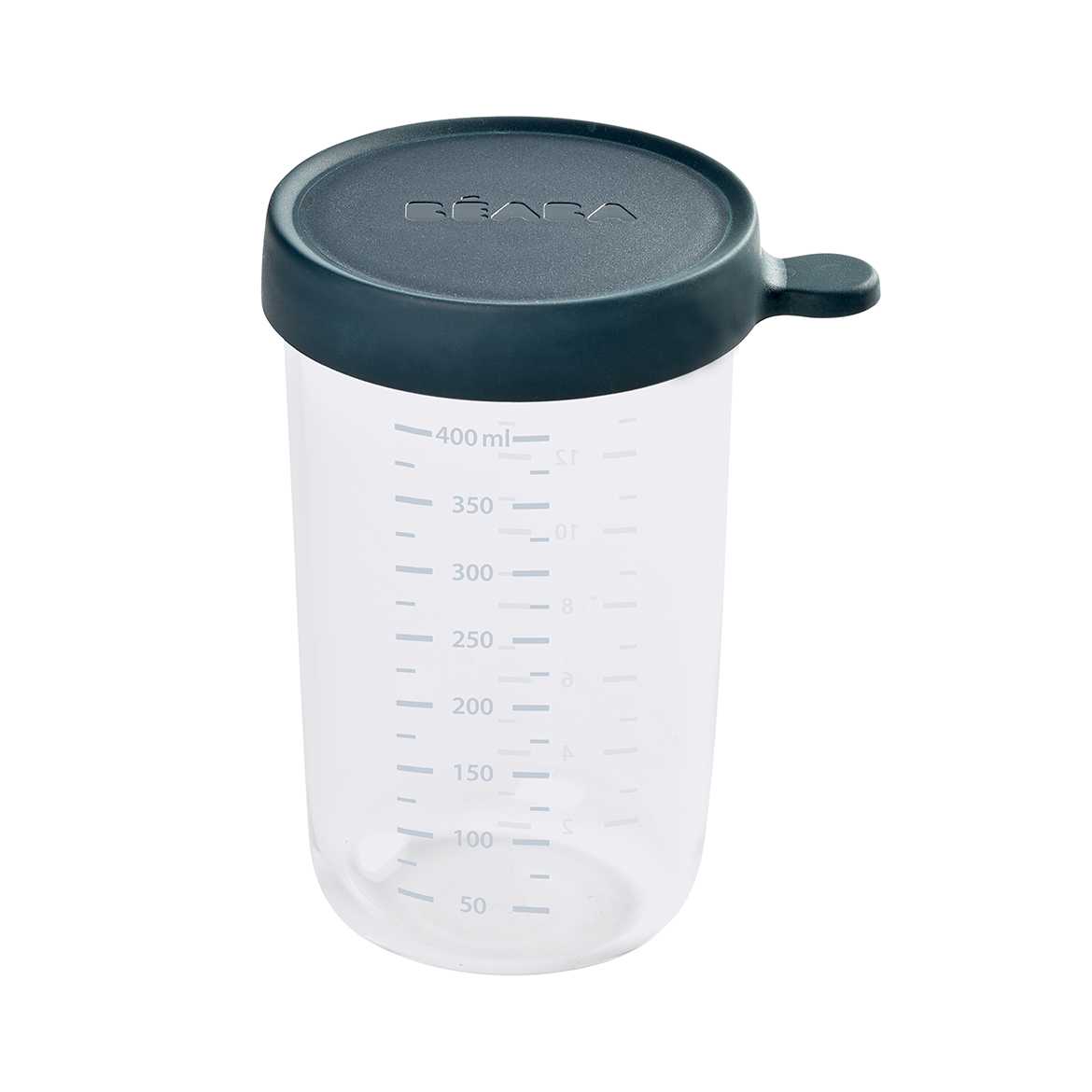 BEABA กระปุกแก้วเก็บอาหาร conservation jarin superior quality glass 400 ml - dark blue