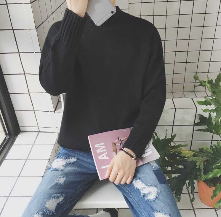 เสื้อกันหนาวคอปีน พร้อมส่ง