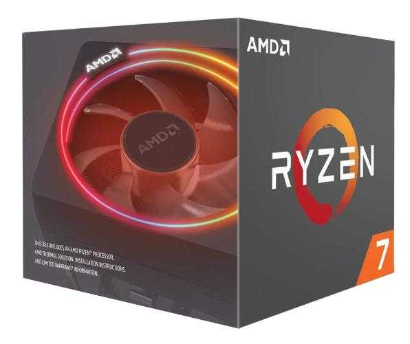 CPU (ซีพียู) AM4 AMD RYZEN 7 2700X 3.7 GHz