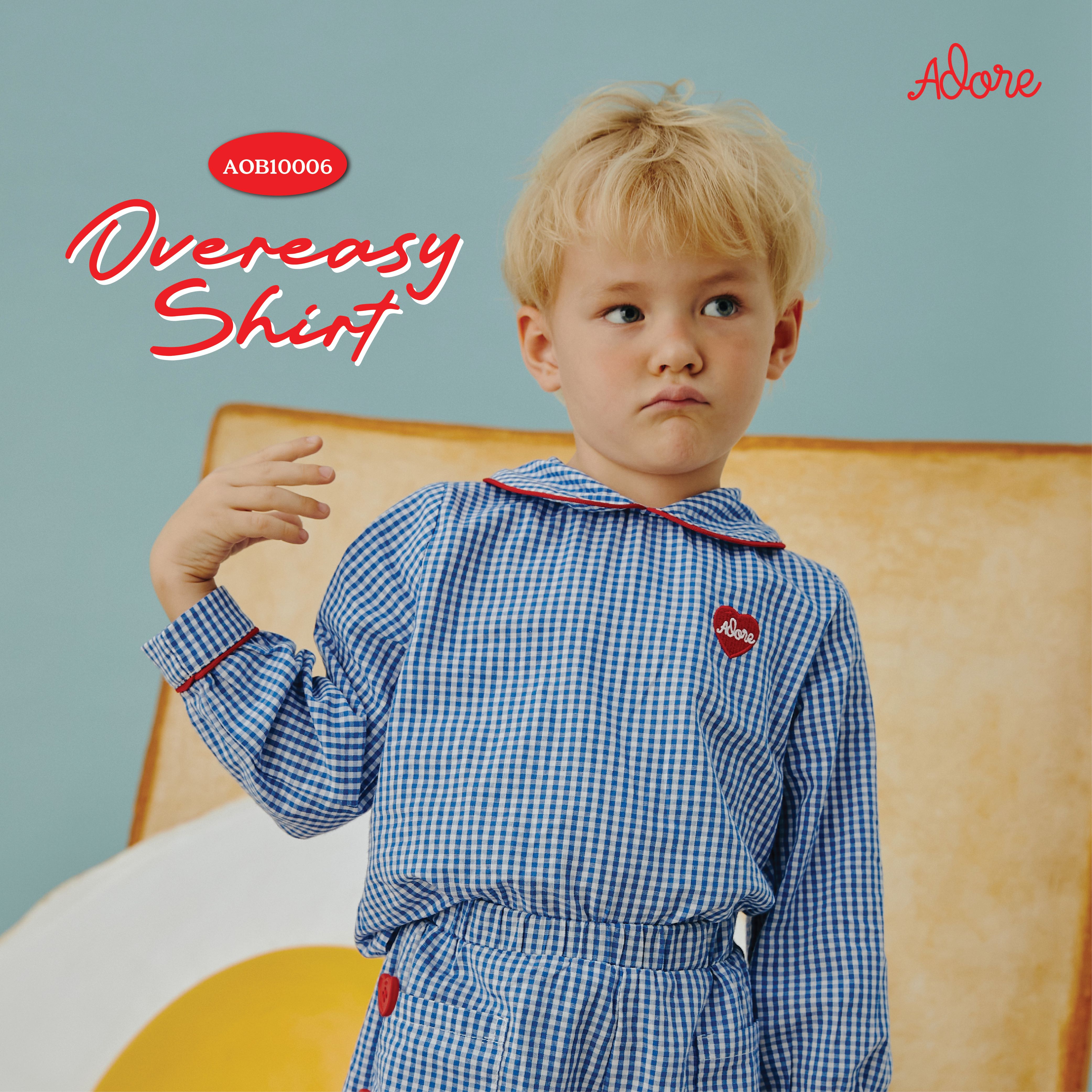 ADORE2112 AOB10006 : OVEREASY SHIRT