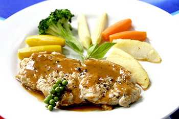 สเต็กโรงแรมและภัตตาคาร หมูนุ่ม ไซส์ L แพ็คละ 5 ชิ้น