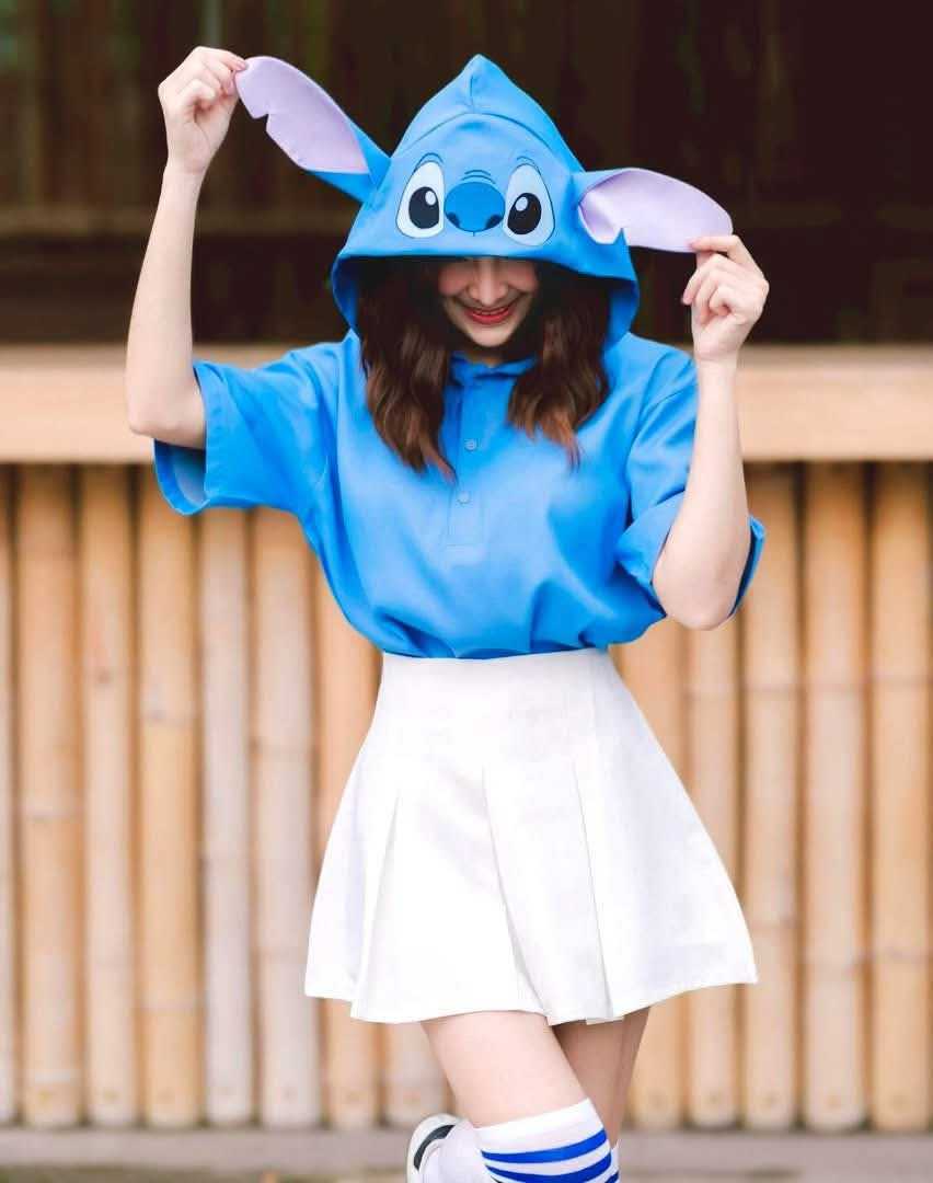 Stitch hoodie Mom