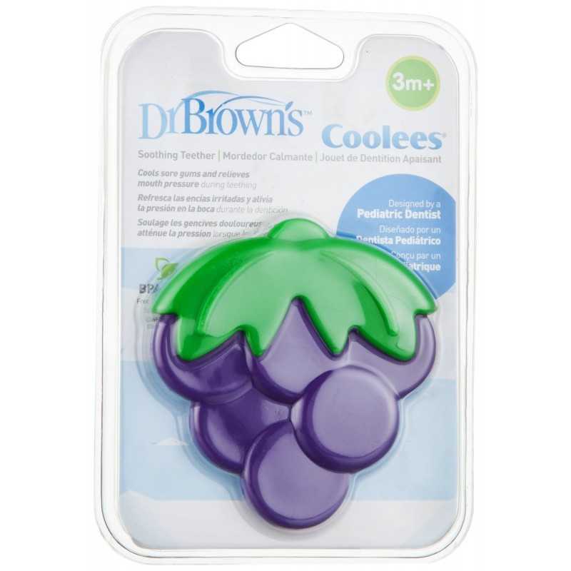#ของเล่นสำหรับกัด Dr.Brown's : DRBTE223# Soothing Teether Coolees - Grape