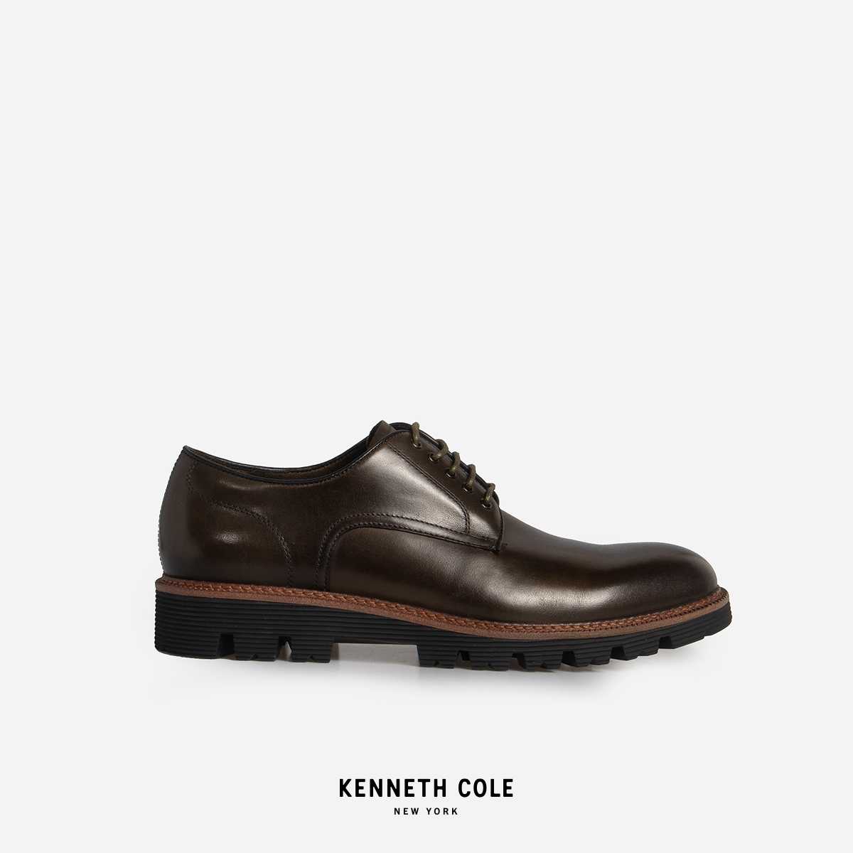 KENNETH COLE รองเท้าทางการผู้ชายรุ่น DANIEL CHUNKY GREEN สีเขียว ( DRS - RS74073LE-300 )