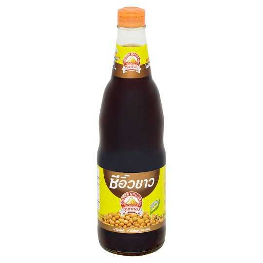 เครื่องปรุง - ภูเขาทอง ซีอิ๊วขาว 600 มล. (ขวดละ)