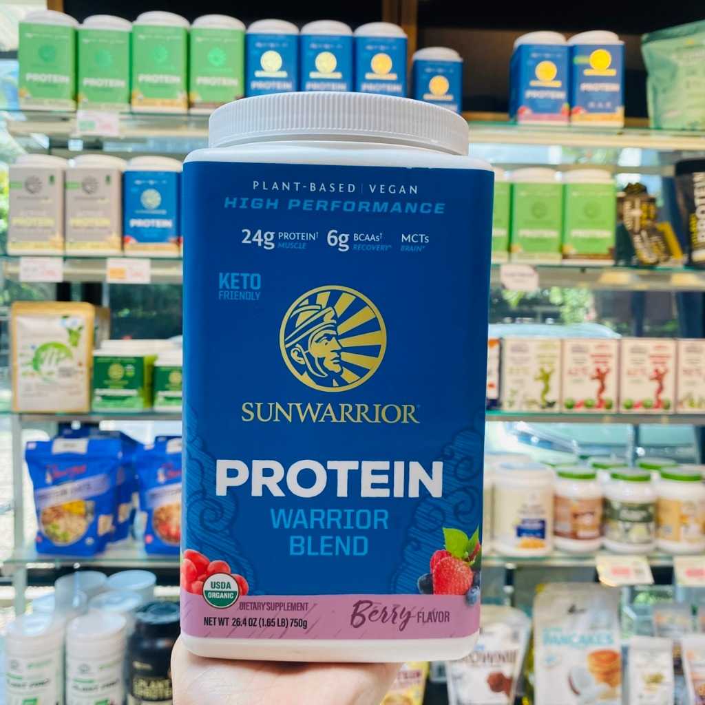 Sunwarrior Protein Warrior Blend ขนาด750g. (30 Servings)