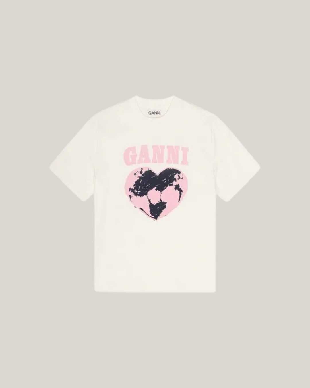 GANNI | Relaxed World T-Shirt