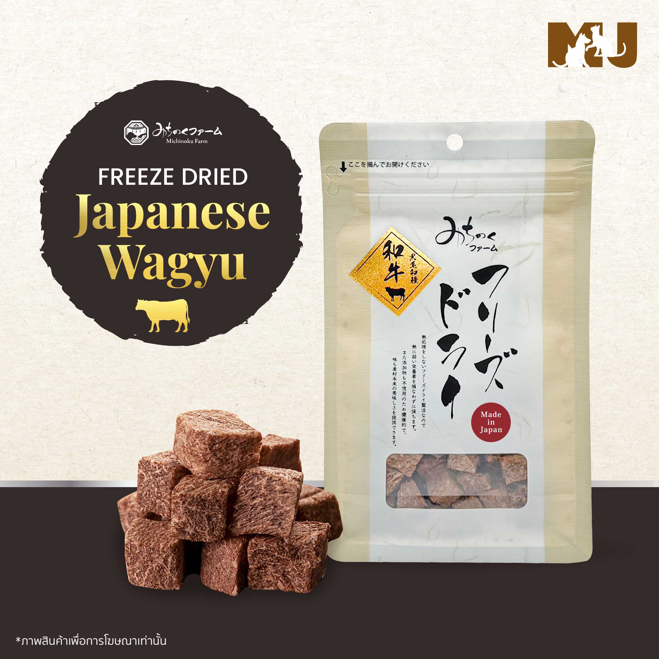 Freeze Dried Japanese Wagyu 45g.