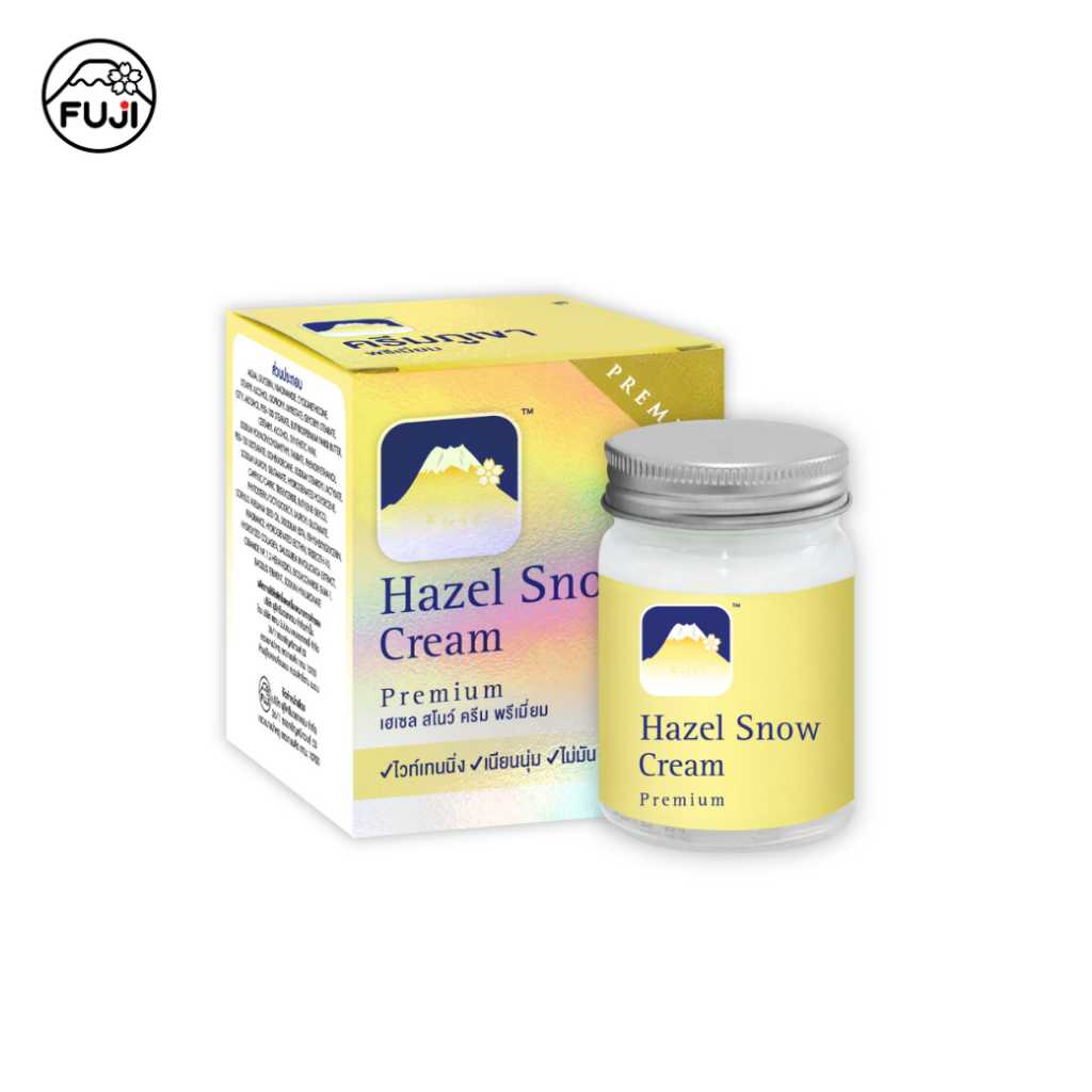 Hazel Snow Cream Premium ครีมภูเขา เฮเซล สโนว์ ครีม พรีเมี่ยม 50g.