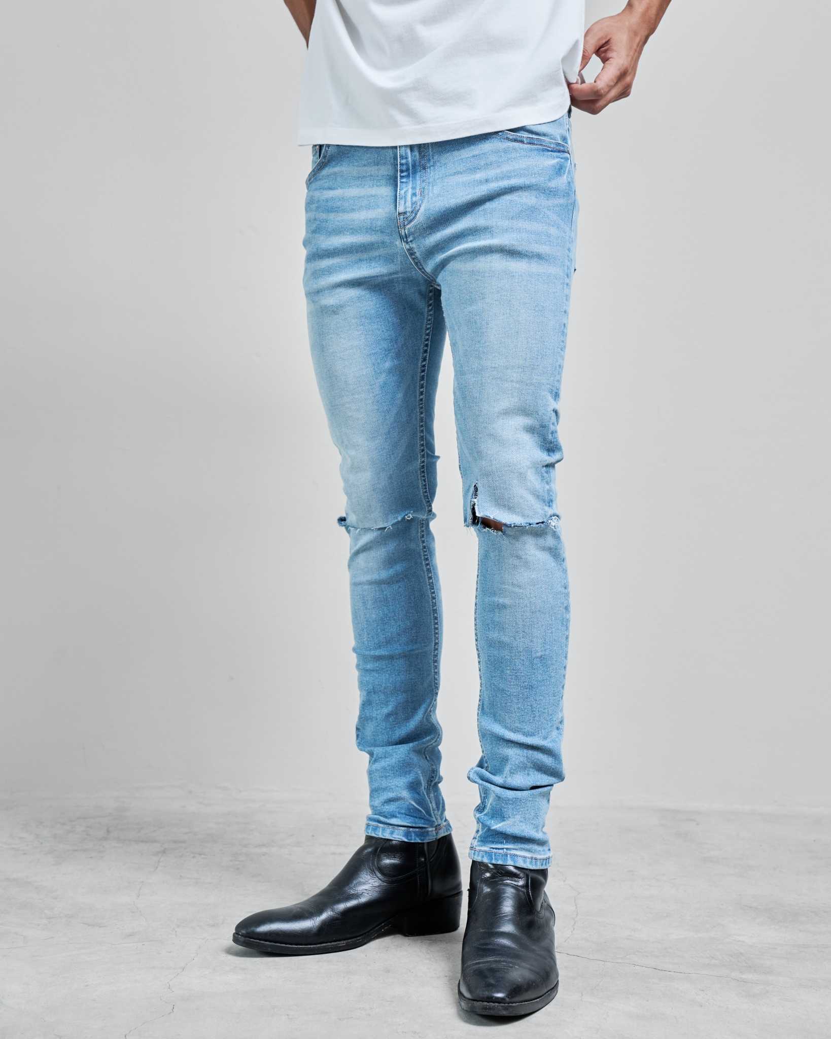 Ripped Basic Skinny BL