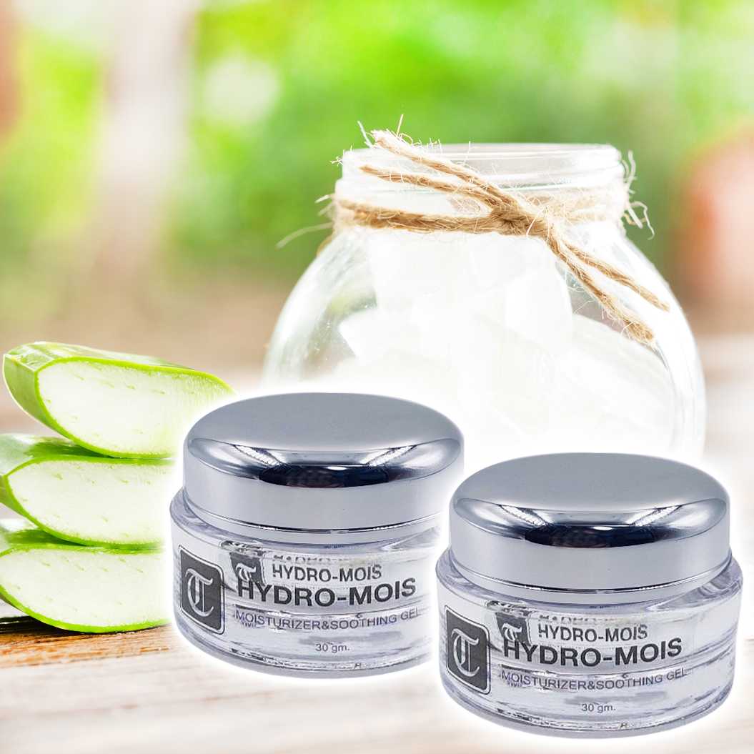 HYDROMOIS GEL  เจลบำรุงผิว เพิ่มความชุ่มชื้นแก่ผิว ลดการอักเสบ ซึมซาบเร็ว ไม่เหนียวเหนอะหนะ